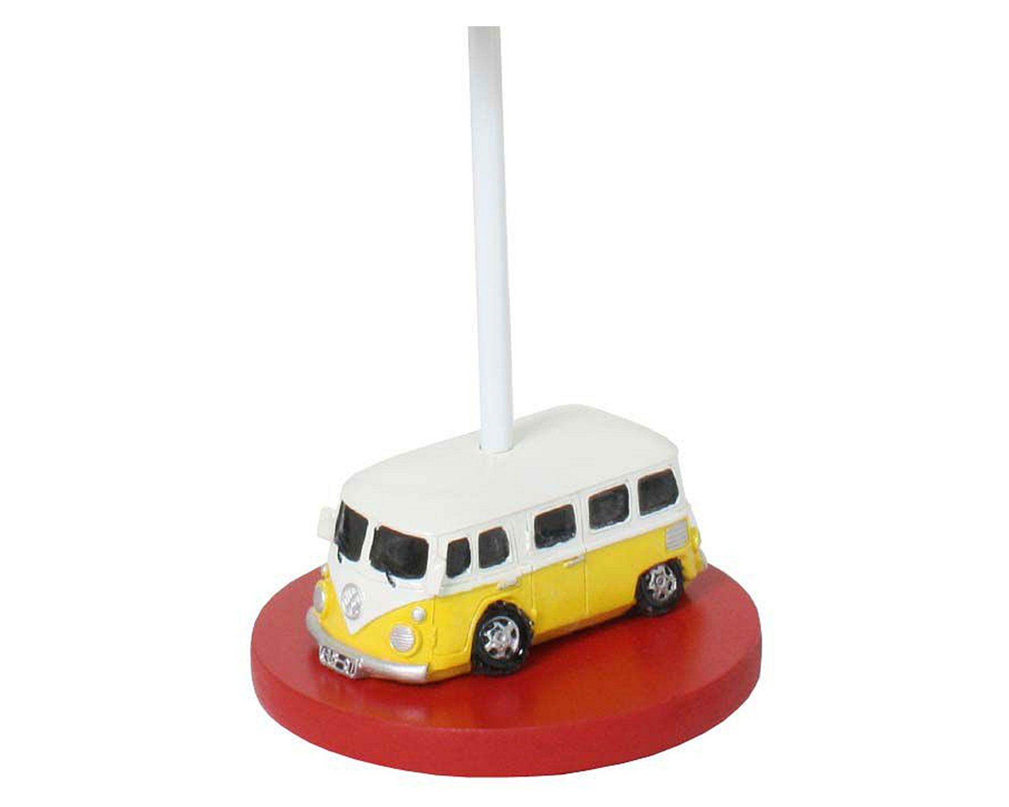 Lámpara 1L E27 Classical bus rojo/amarillo Tempora-2