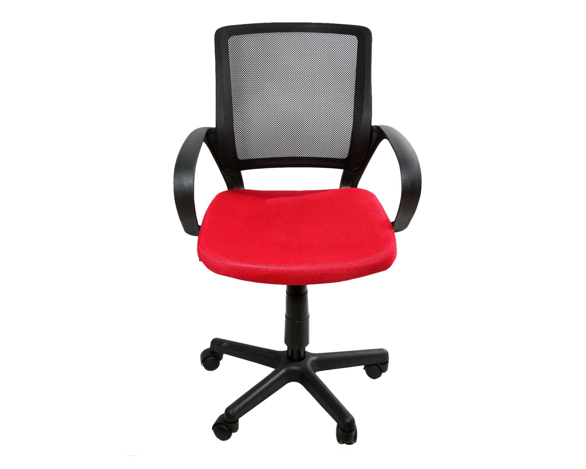 Silla de escritorio negro/rojo M+Design-0