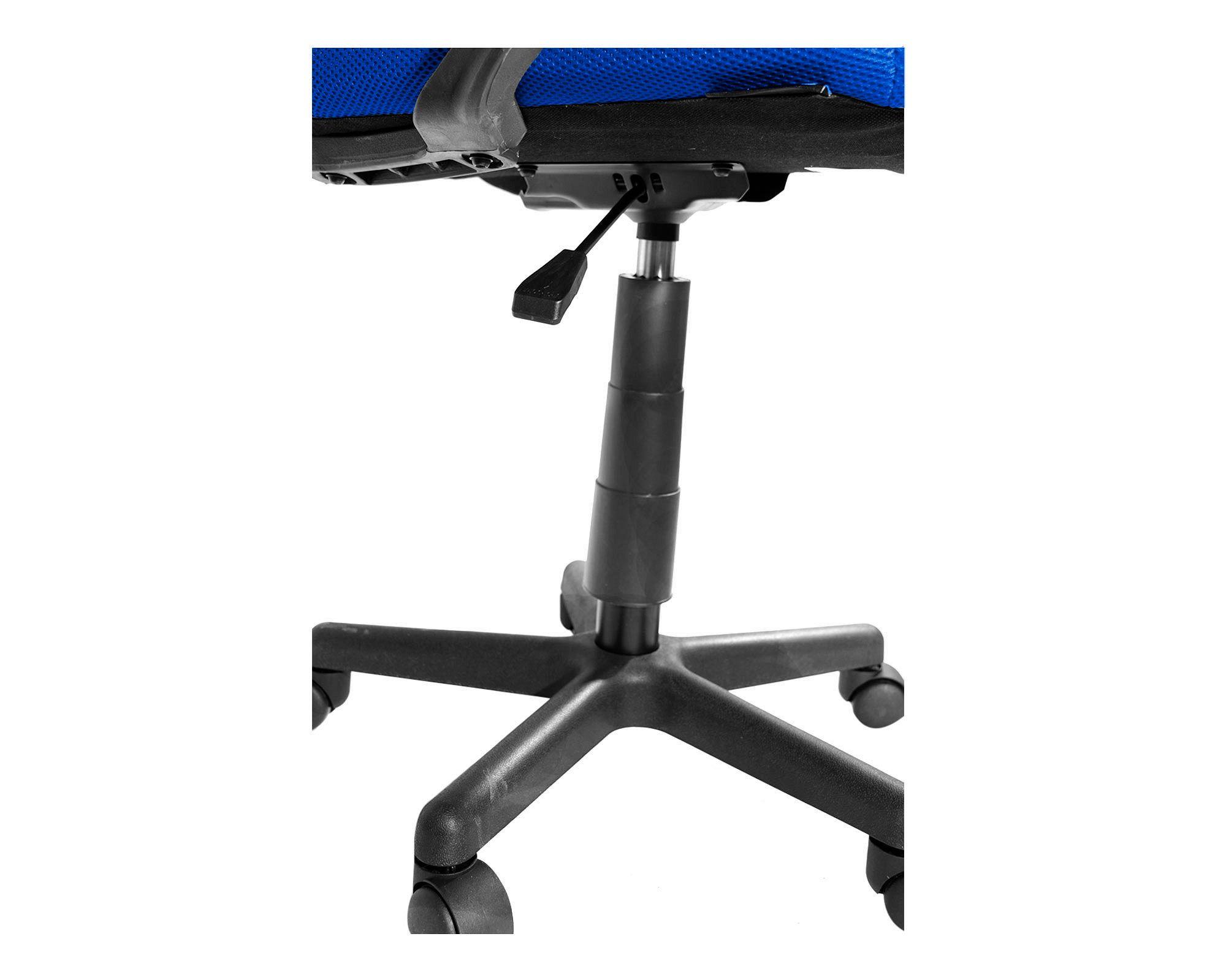 Silla de escritorio negro/azul M+Design-4