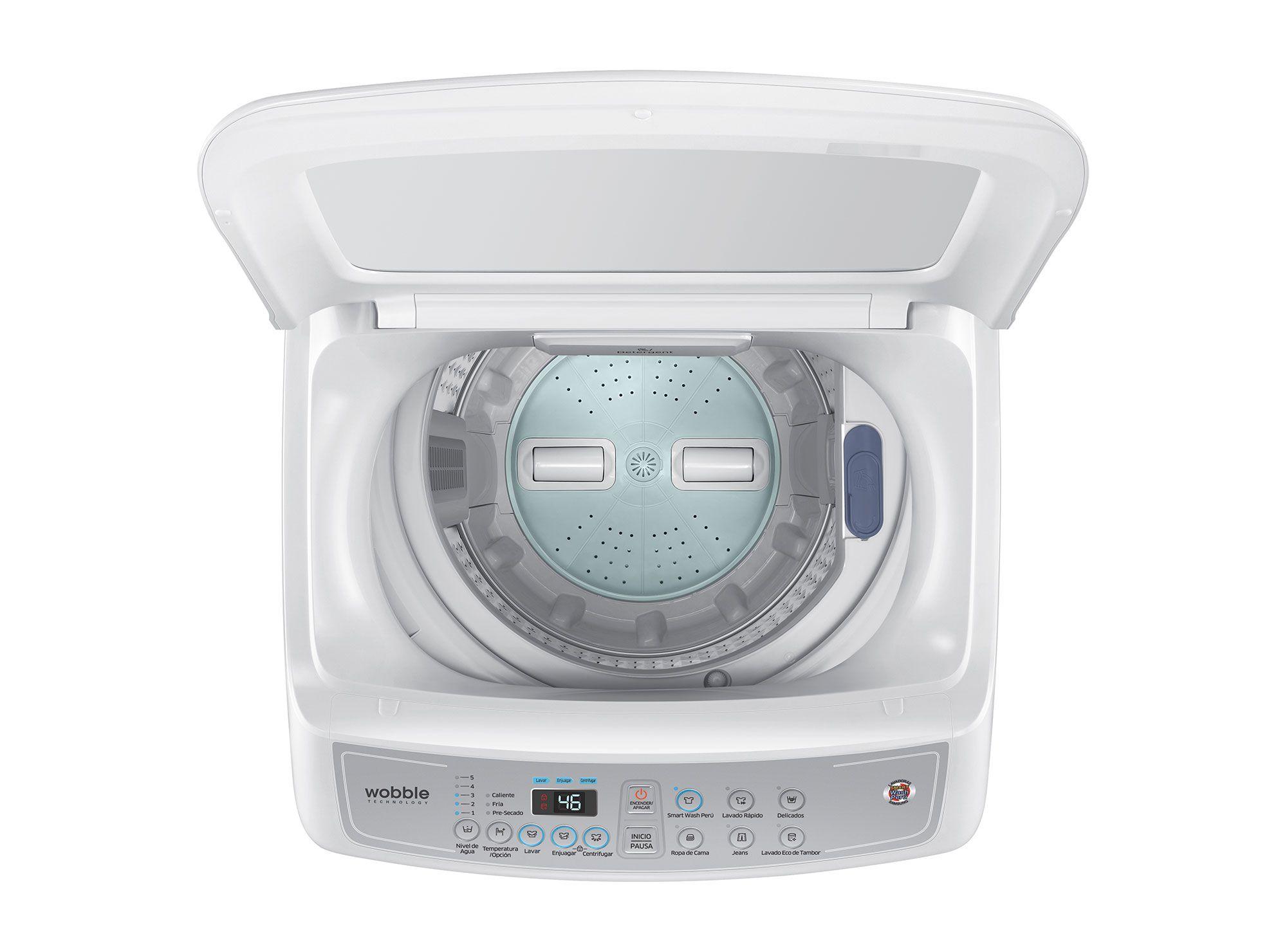 Lavadora carga superior 8 kg WA80H4200SW/ZS blanco Samsung-5