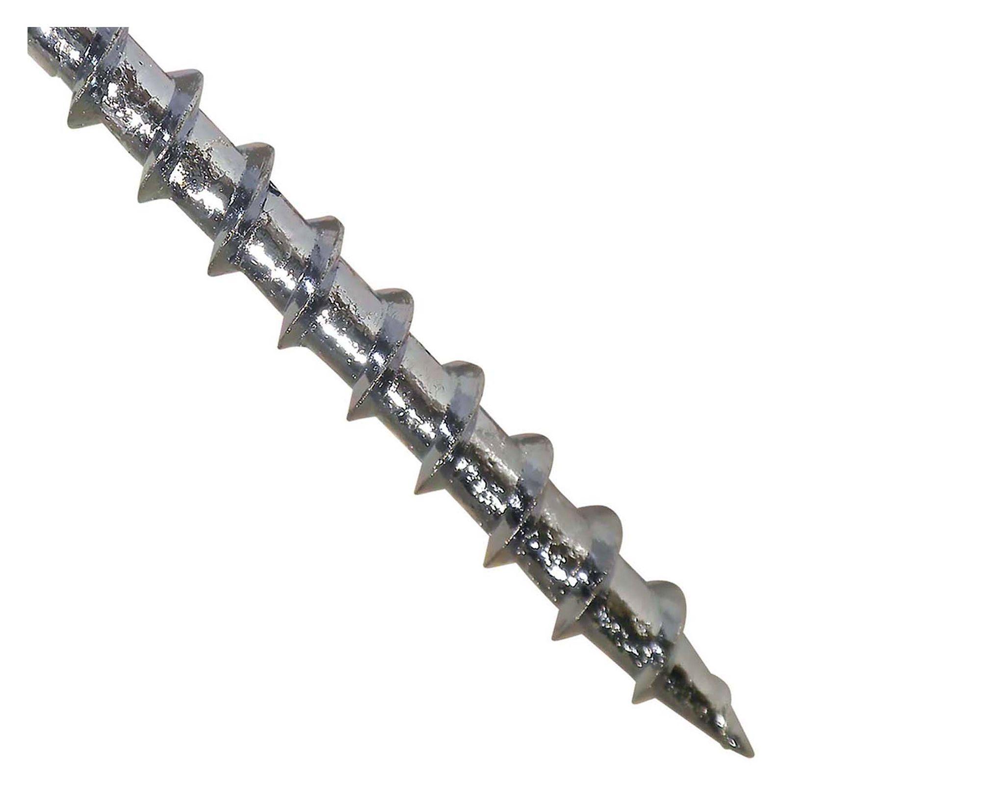 Tornillo #6 x 1 5/8'' zincado 600 unidades-3