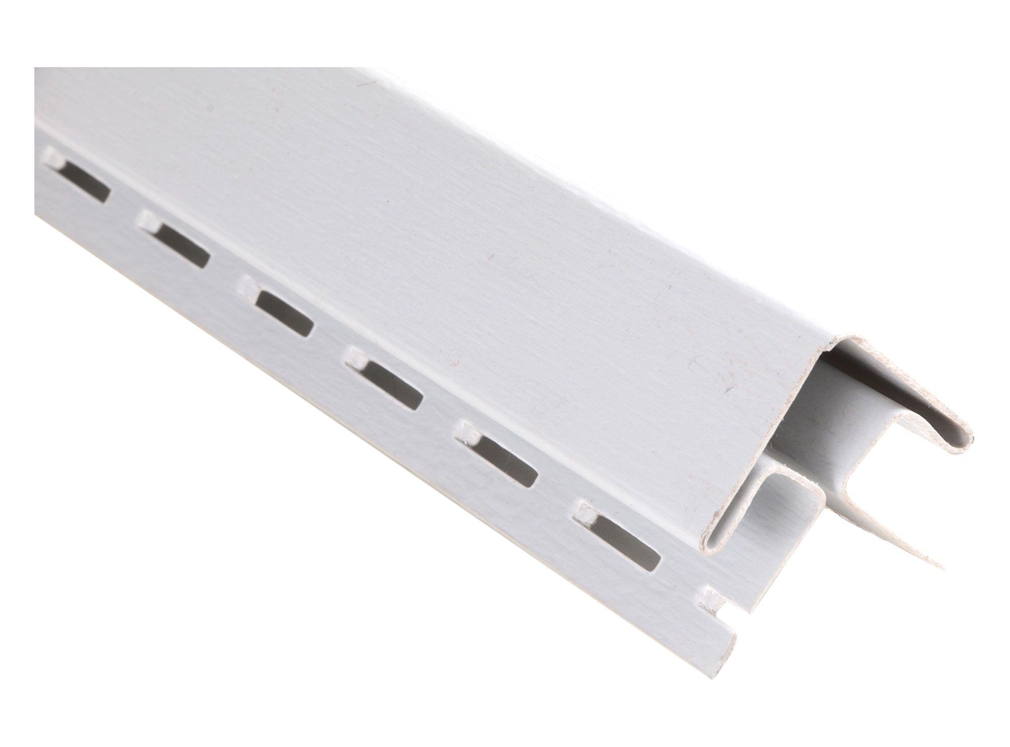 Esquinero exterior PVC 2,50 m gris claro DVP-0
