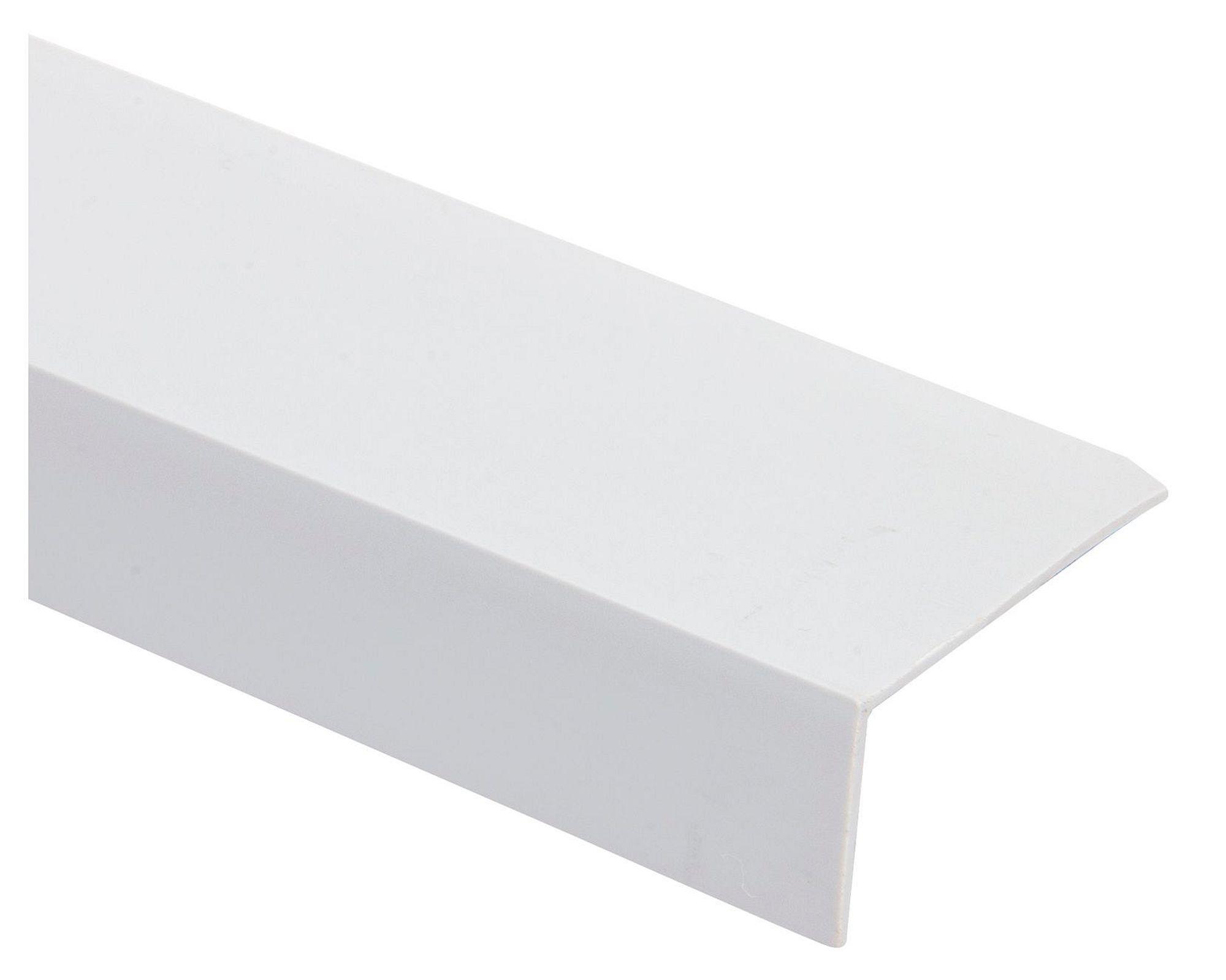 Perfil L PVC 0,50x0,25x2,5 m, para fibrocemento Dvp-2