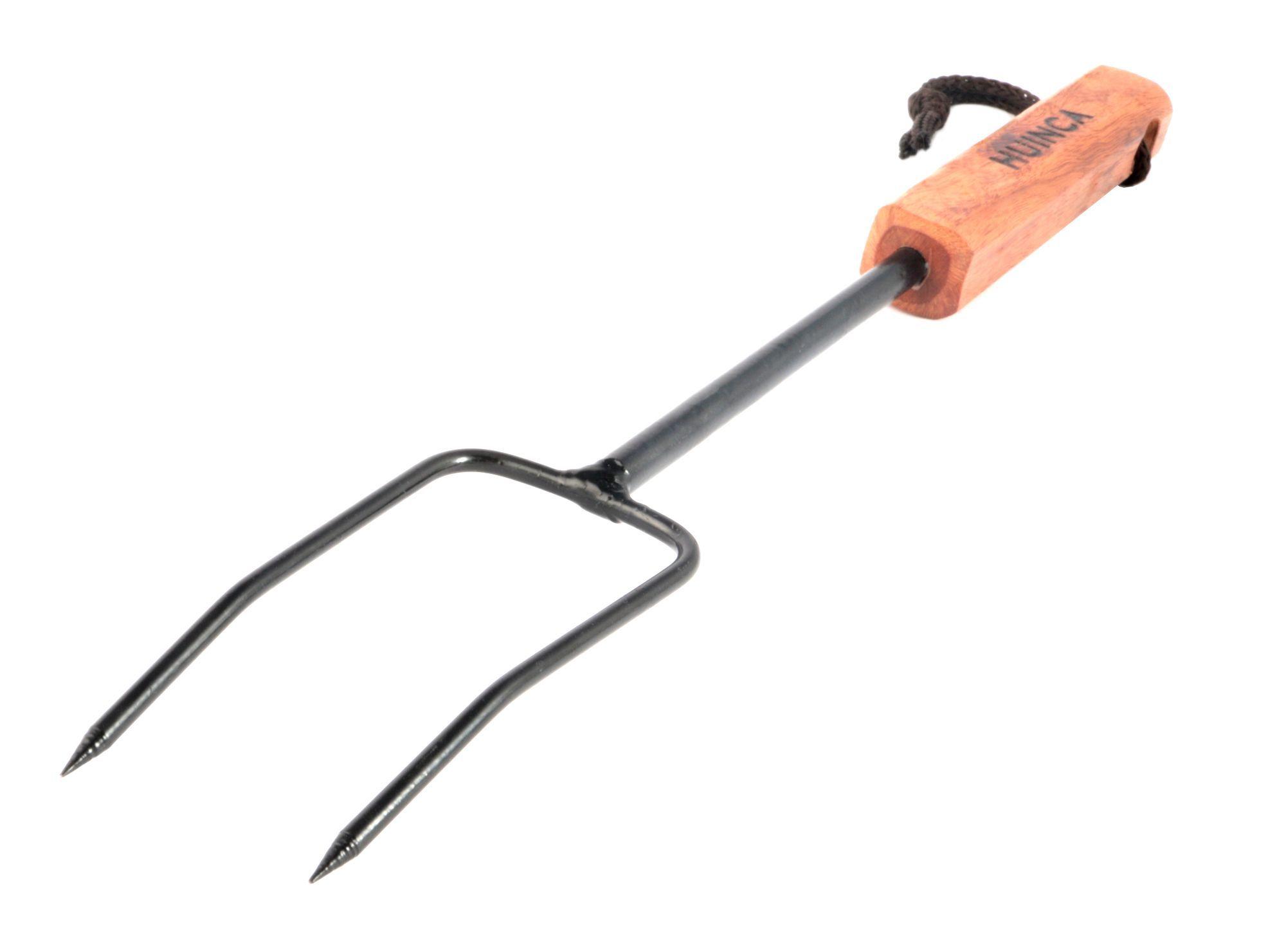 Tenedor parrilla 38 cm negro Huinca-4