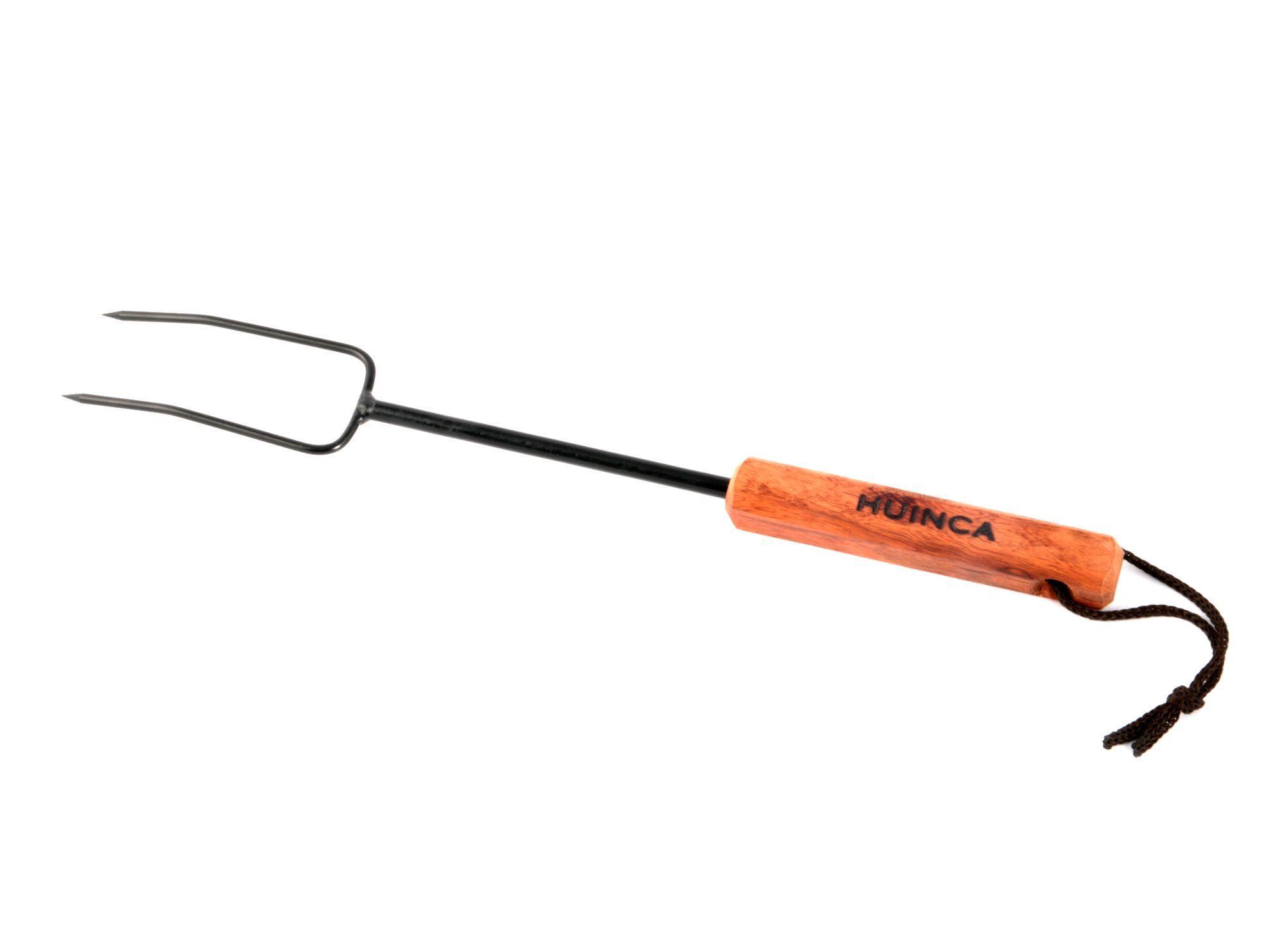 Tenedor parrilla 38 cm negro Huinca-2