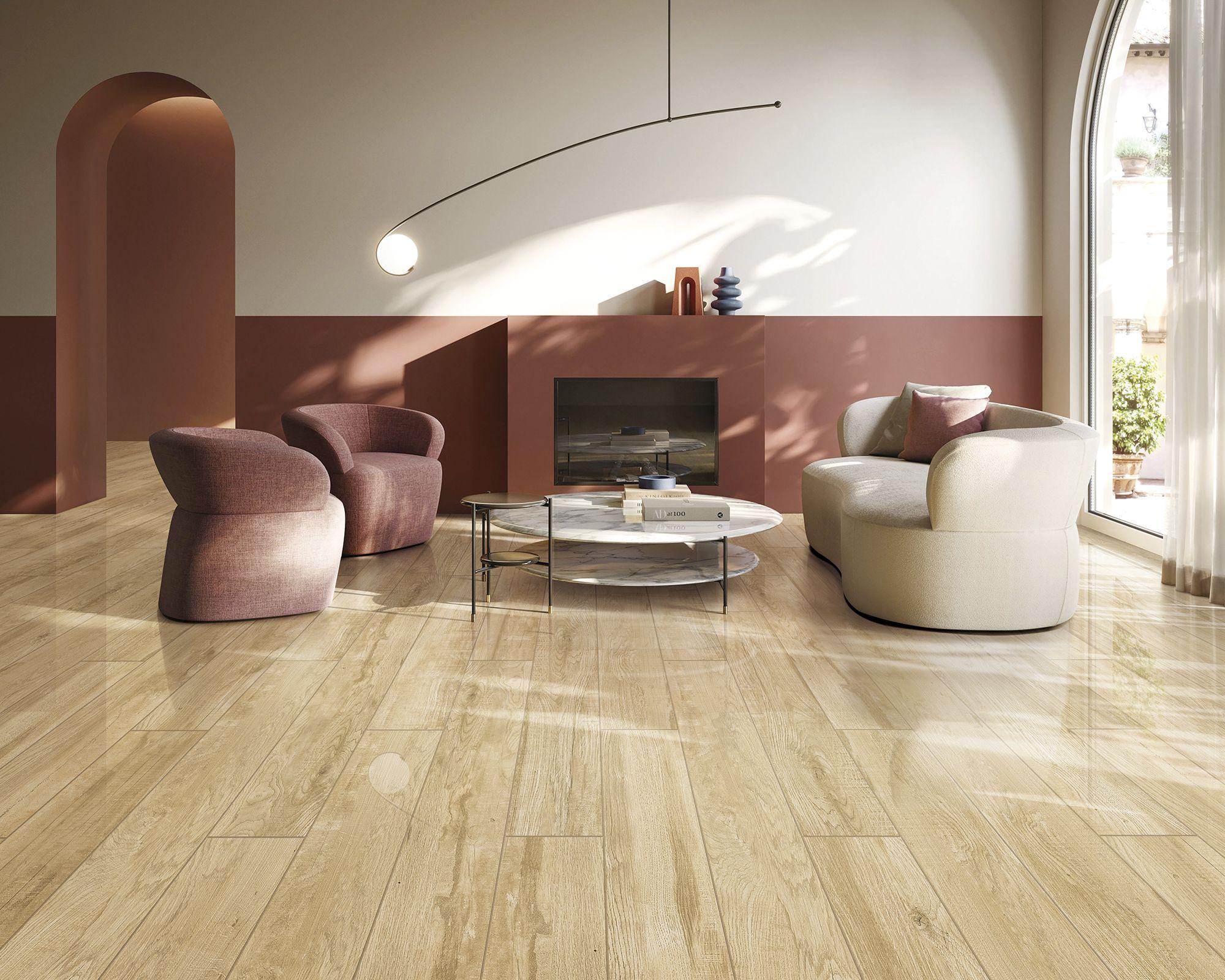 Porcelanato 15x90 madera brillo ulmo 1.08m2 Baldara-4