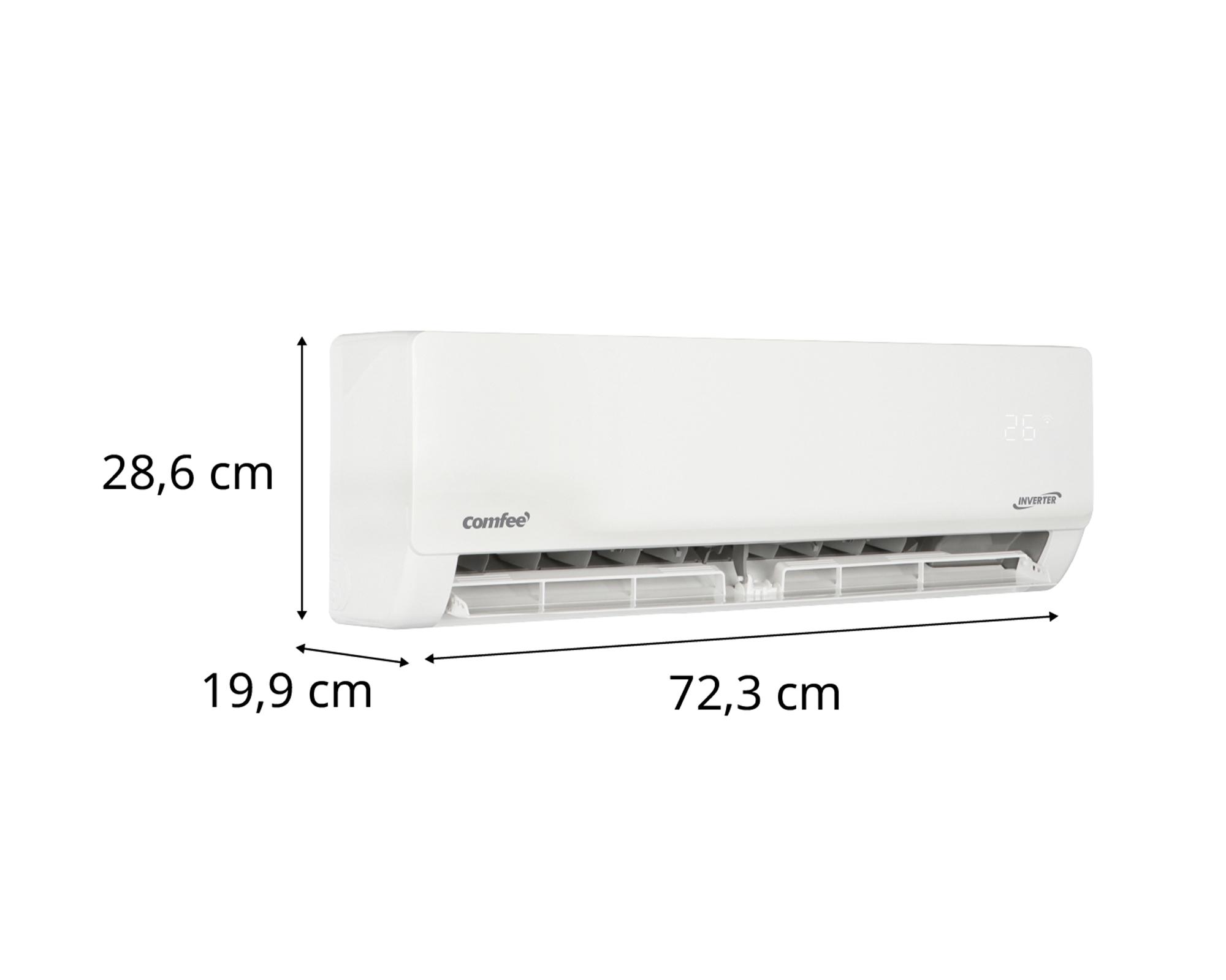 Aire acondicionado split inverter Comfee 1080kW 12000 BTU-3