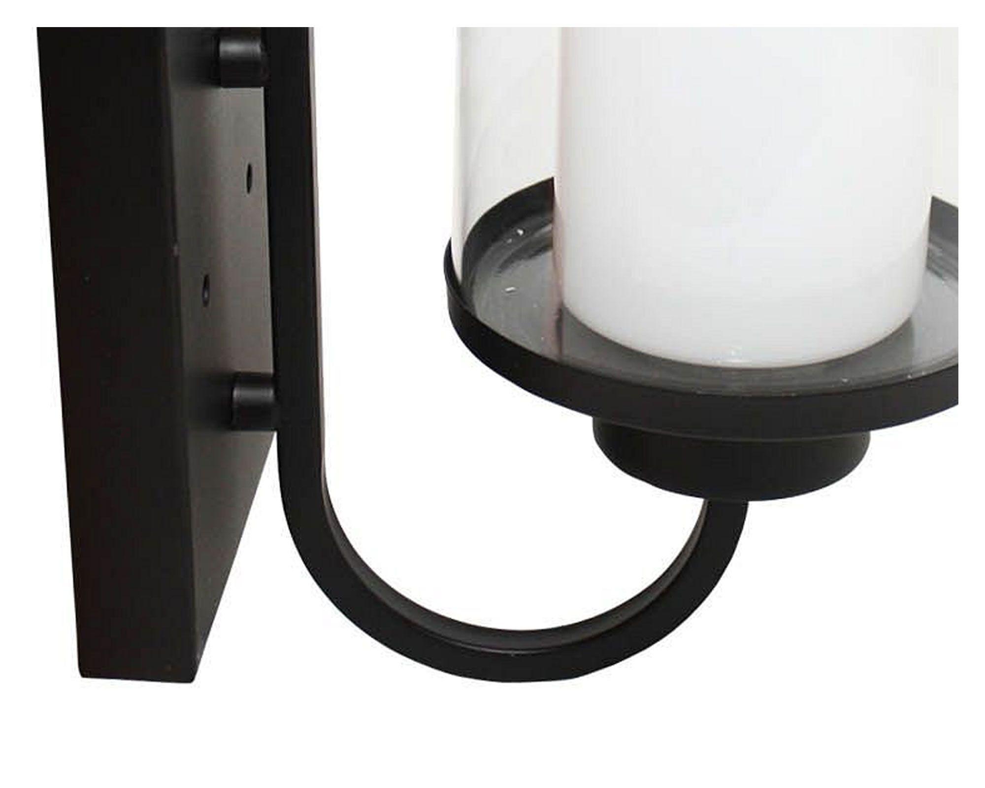 Aplique 1L E27 Bari blanco/negro-1