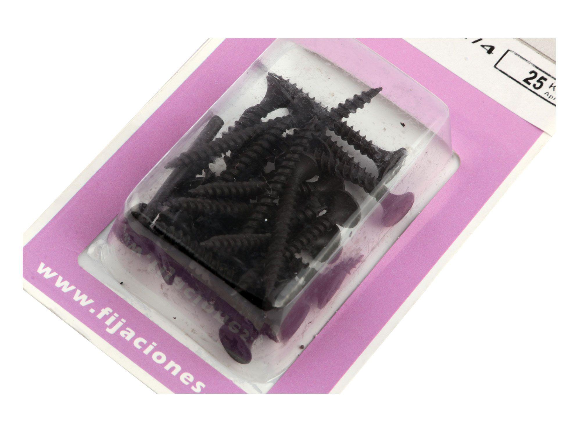 Tornillo madera metal 6-18 x 1 1/4'' 25 unidades Mamut-2