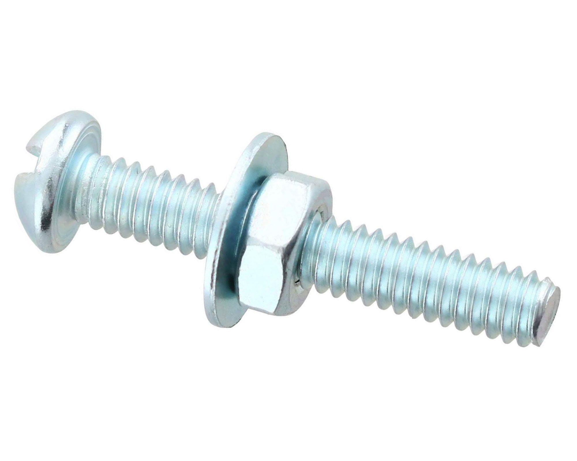 Perno cocina 5/32x2 + tuerca + golilla 6 unidades Mamut-2