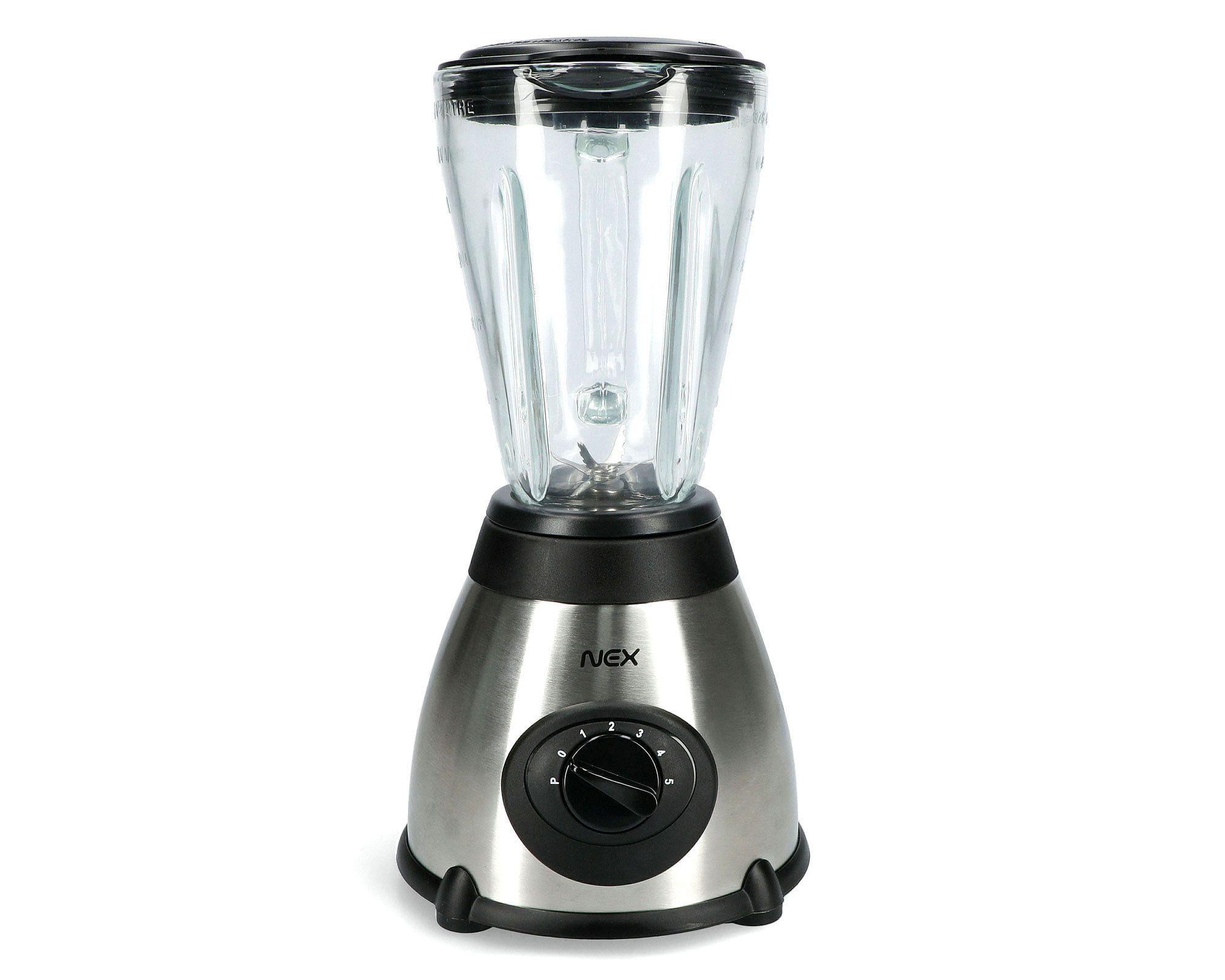 Licuadora 1,25 litros Blender inox/negro-2