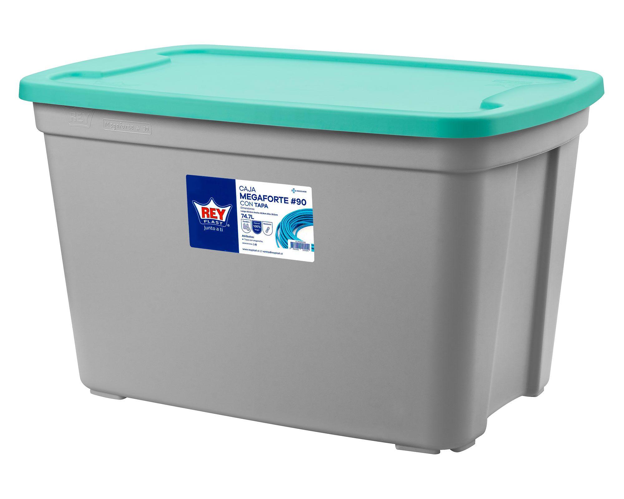 Caja organizadora 75 litros Megaforte Reyplast-1