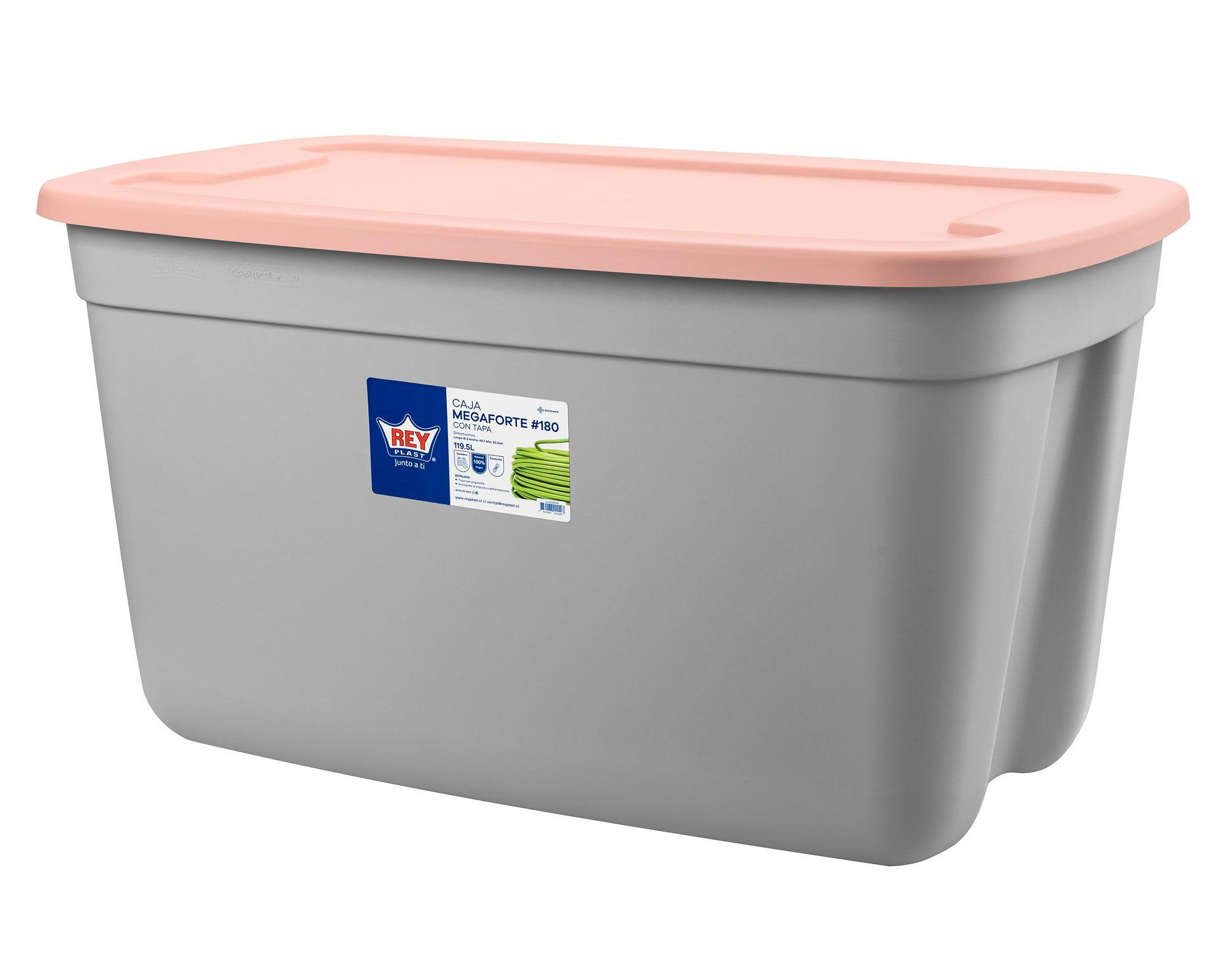 Caja organizadora 120 litros Megaforte Reyplast-5