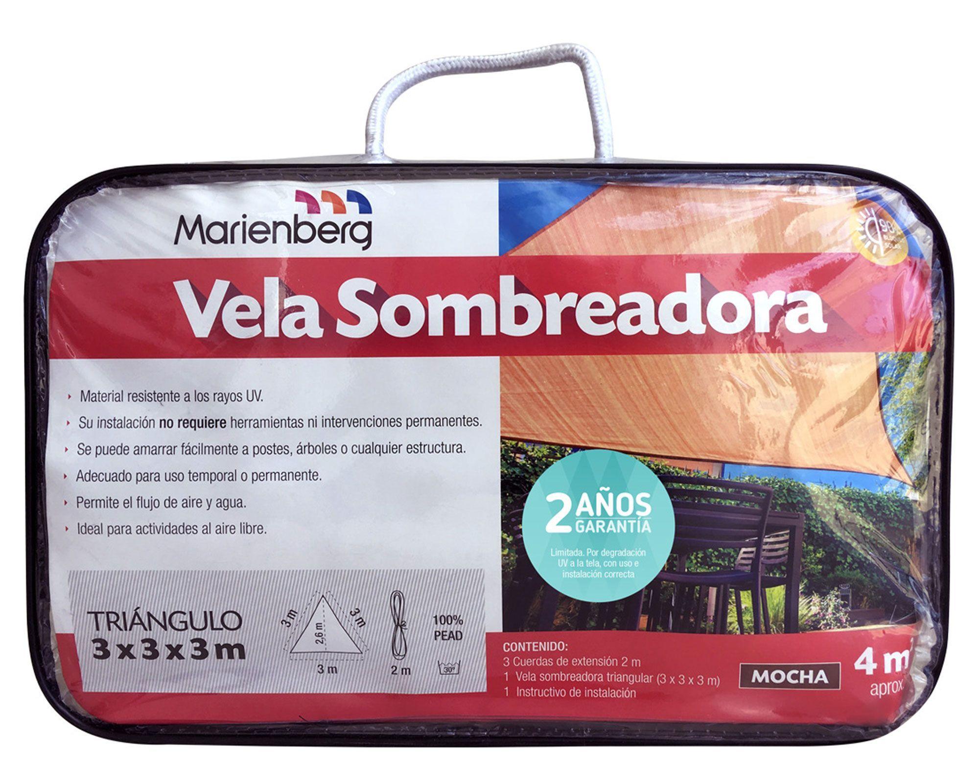 Vela sombreadora 3x3 m triángulo Marienberg-1