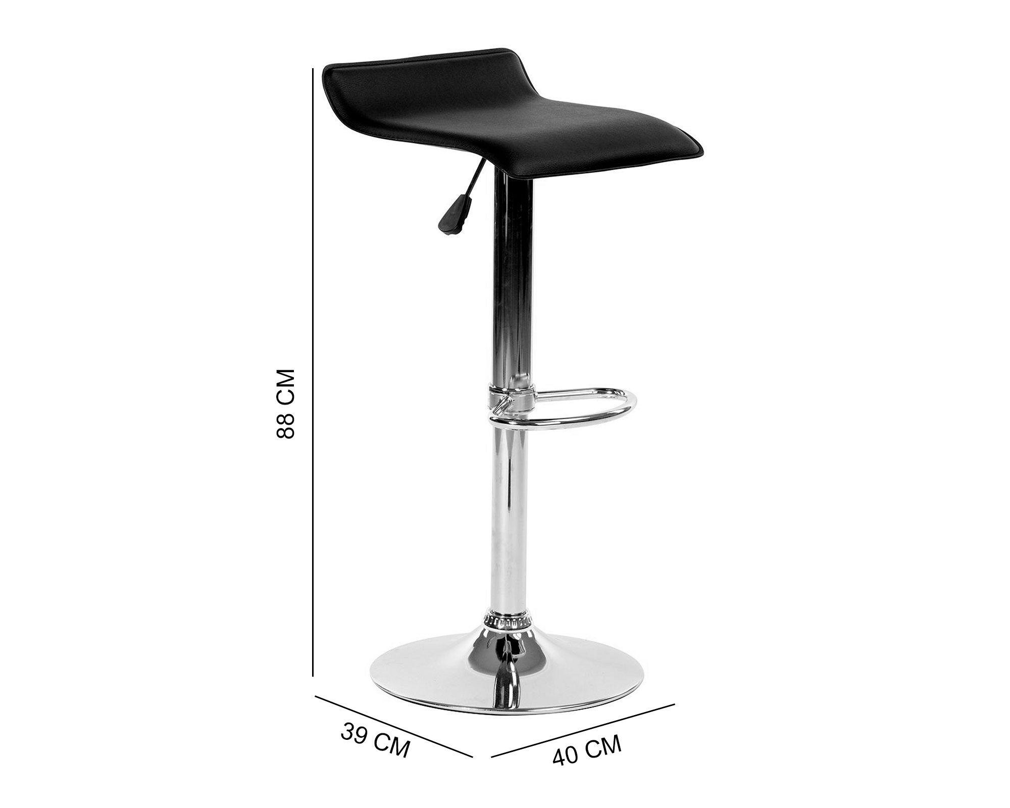 Silla bar Element negro M+Design-4