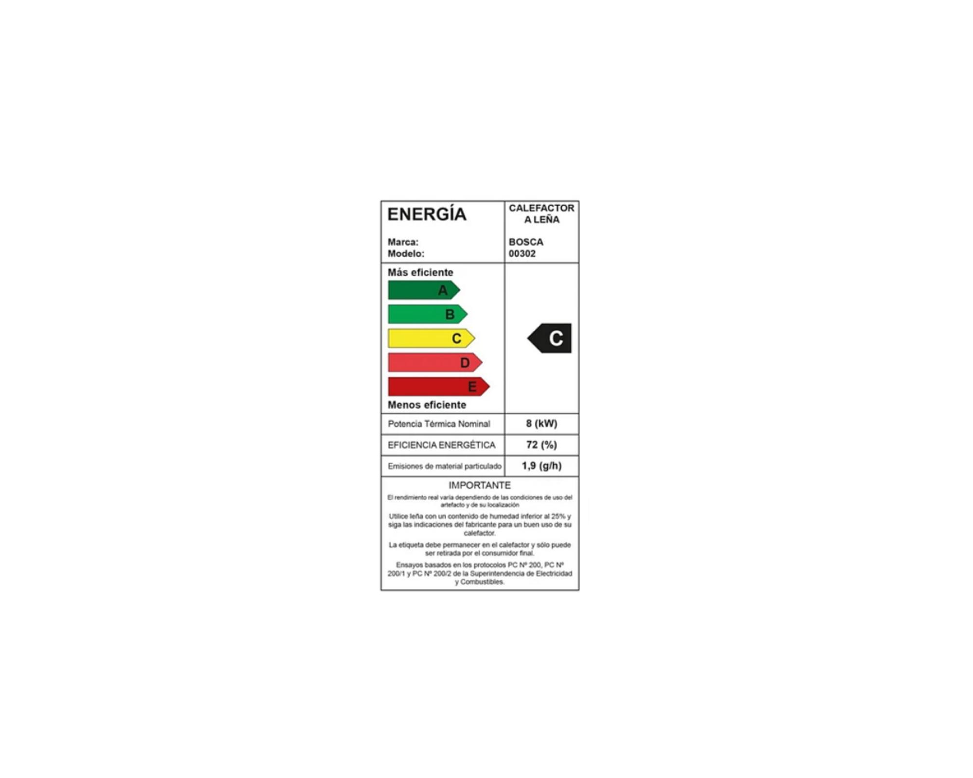 Calefactor a leña 7.5 kW Limit 350 negro-5