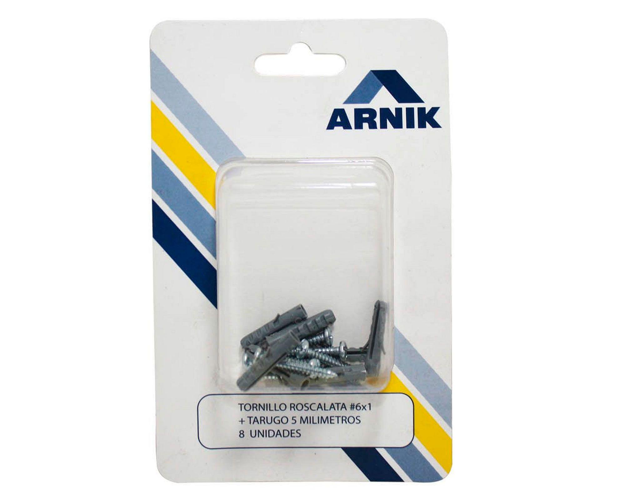 Tornillo roscalata 6 x 1 + tarugo nylon 5 mm Imporper-0