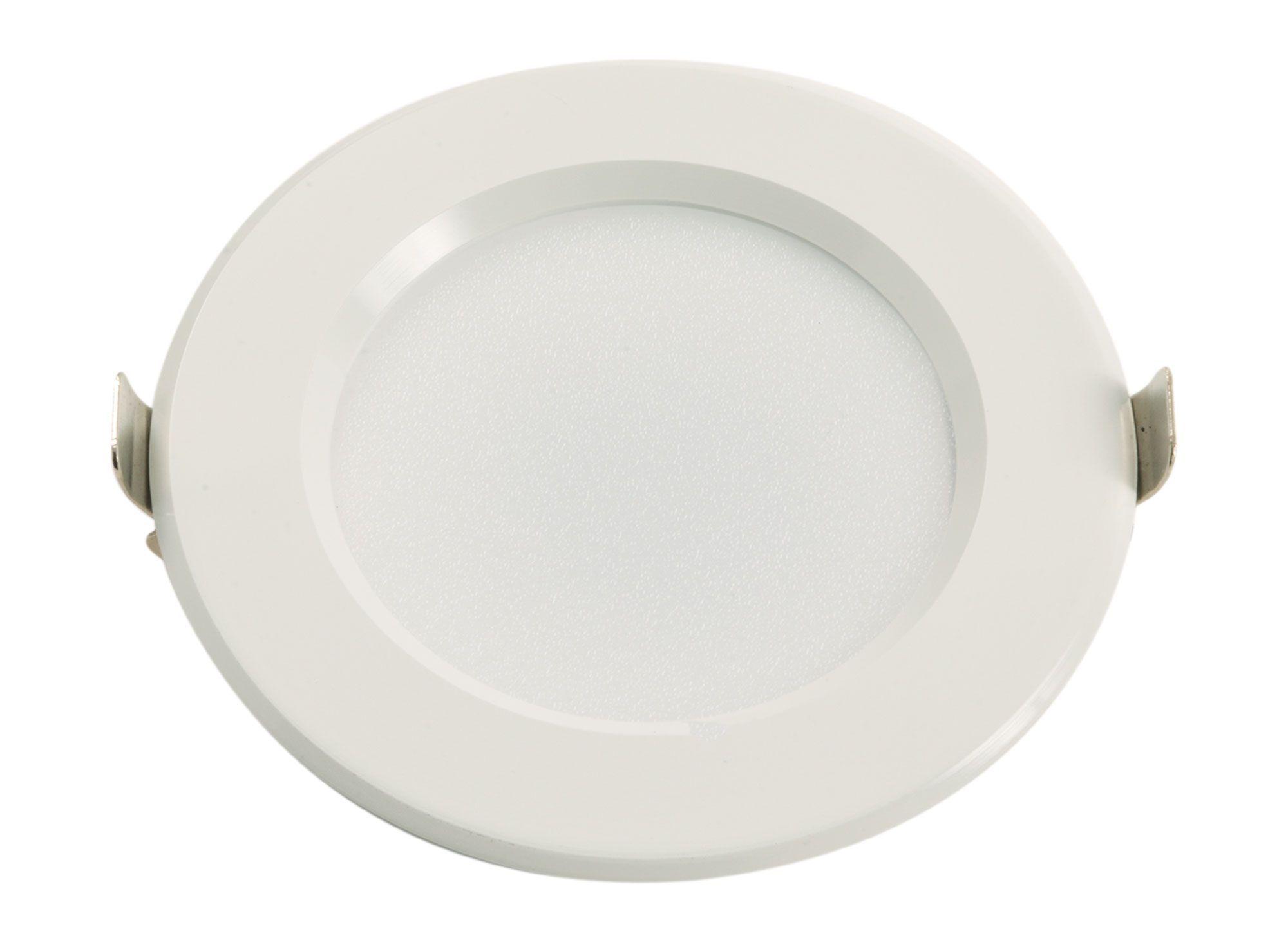 Foco LED Embutido Redondo 1 Luz Fría 7W-0