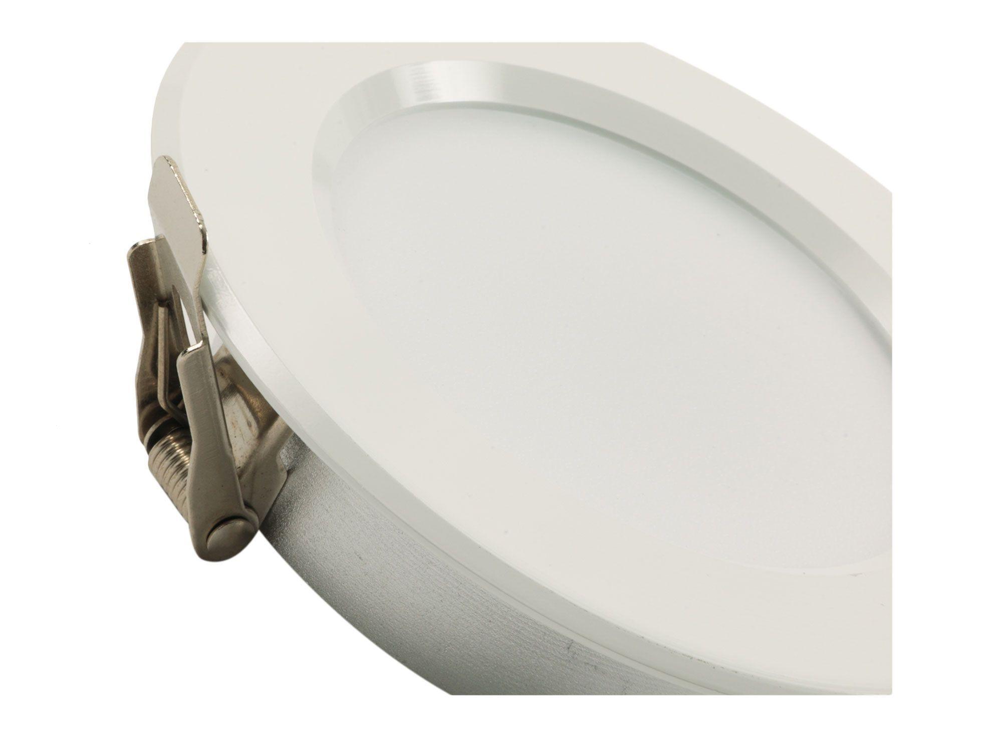 Foco LED Embutido Redondo 1 Luz Fría 7W-2