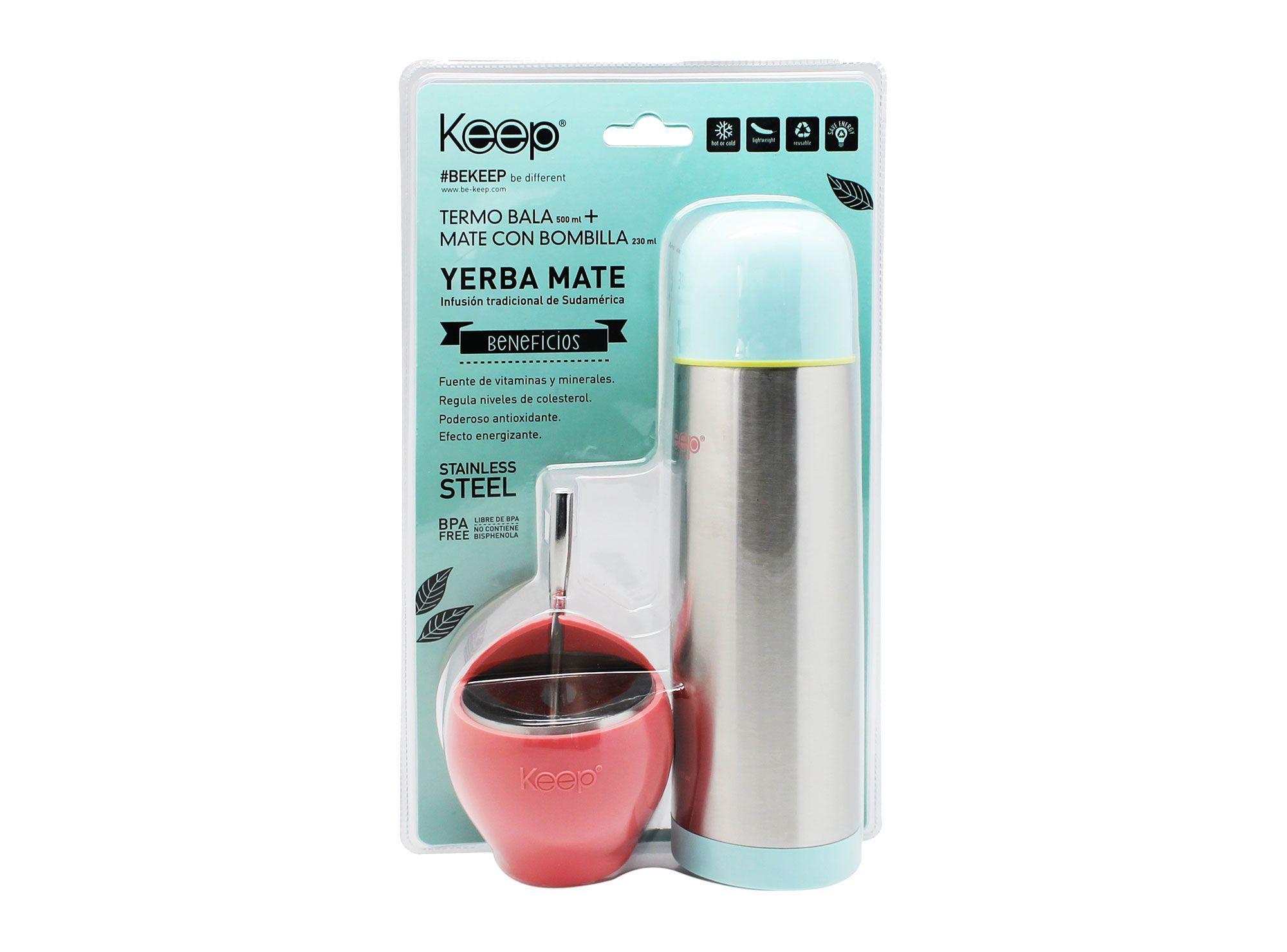 Mate 230 ml + termo bala 500 ml Keep-3