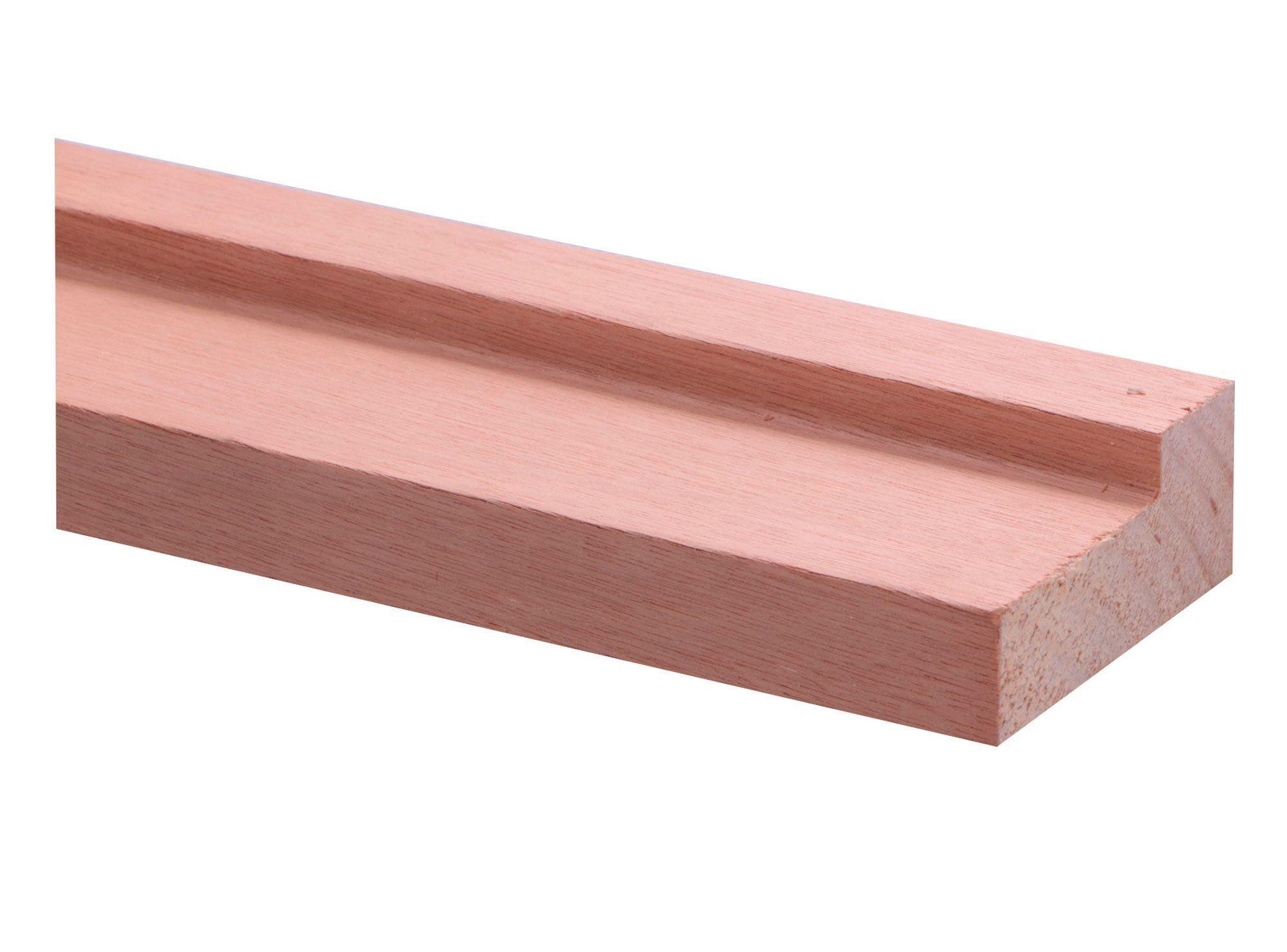 Set marco puerta enchapado mara 30x70x5400 mm-0