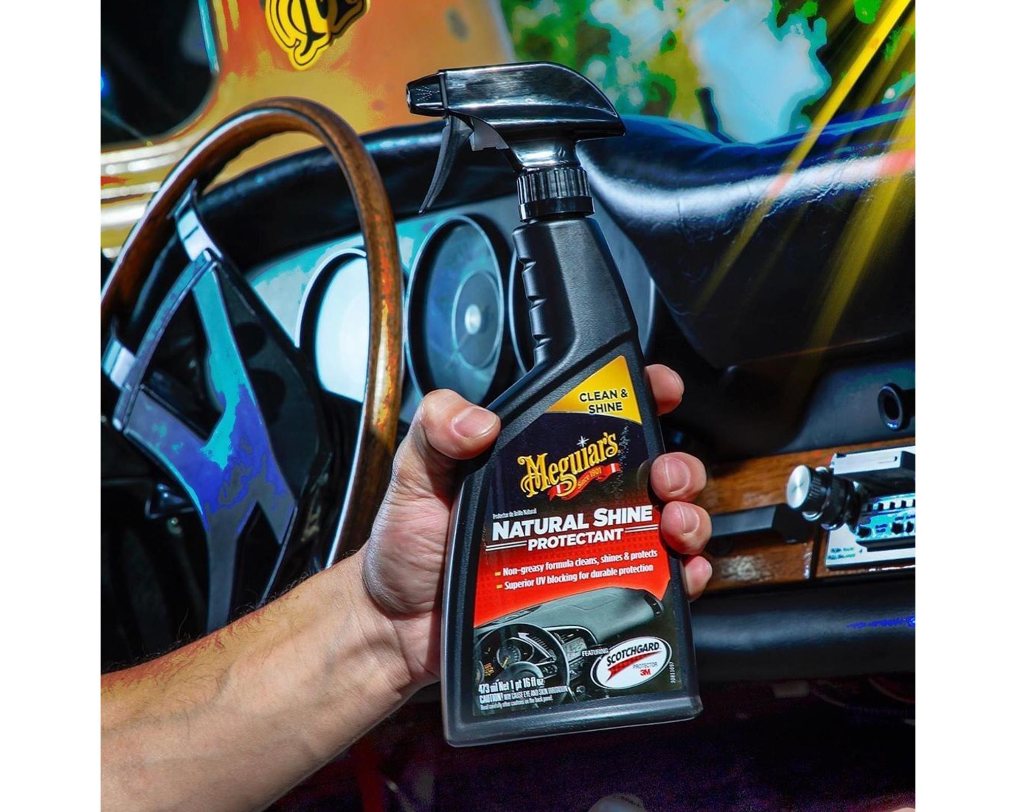 Protector limpiador de molduras 473 ml Natural Shine Meguiar's.-2