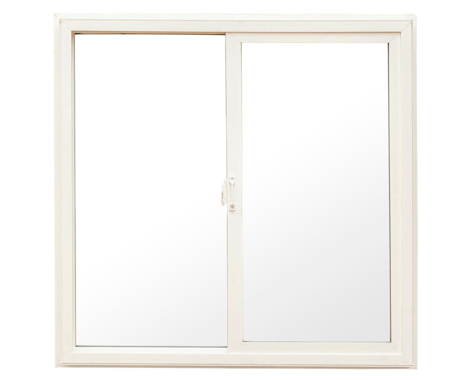 Ventana PVC 100x100 cm Termopanel Corredera-1