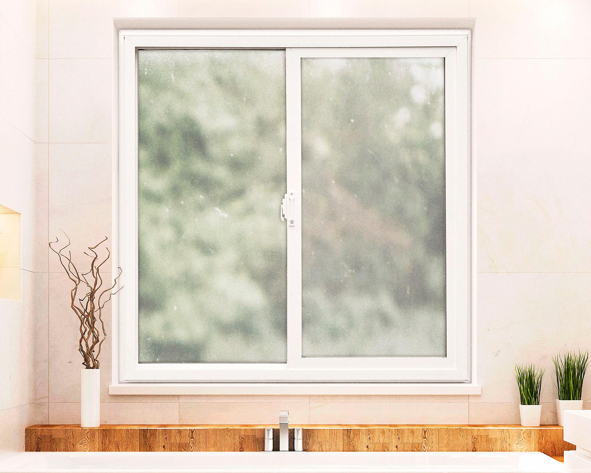 Ventana PVC 100x100 cm Termopanel Corredera-0