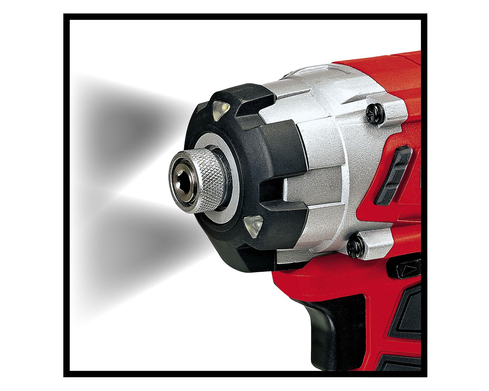 Atornillador de impacto inalámbrico 18V TE-CI 18 Li Solo Einhell-3
