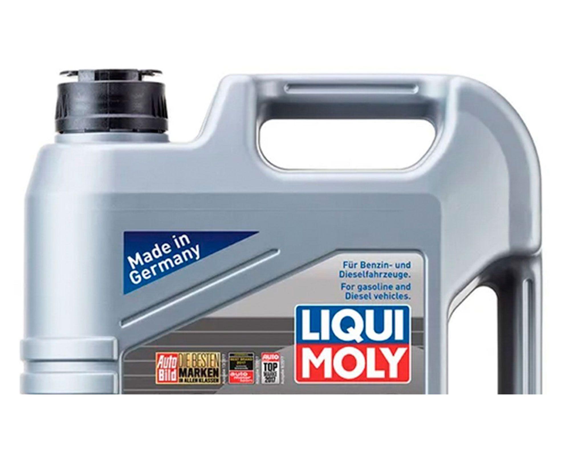 Aceite de motor antifricción 4 litros MoS2 Leichtlauf 10W-40 Liqui Moly-1