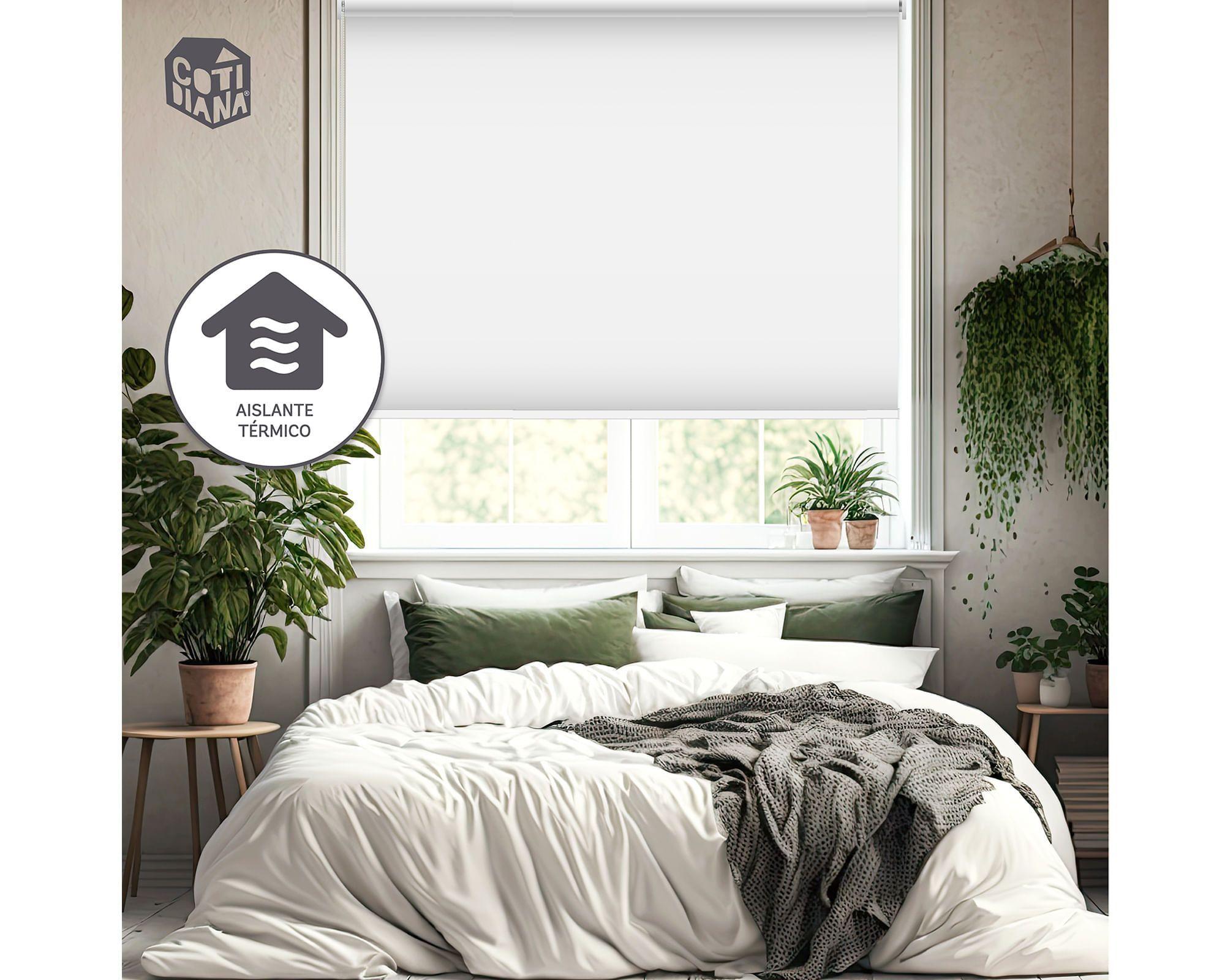 Cortina roller doble blackout 150x250 cm Cotidiana-3