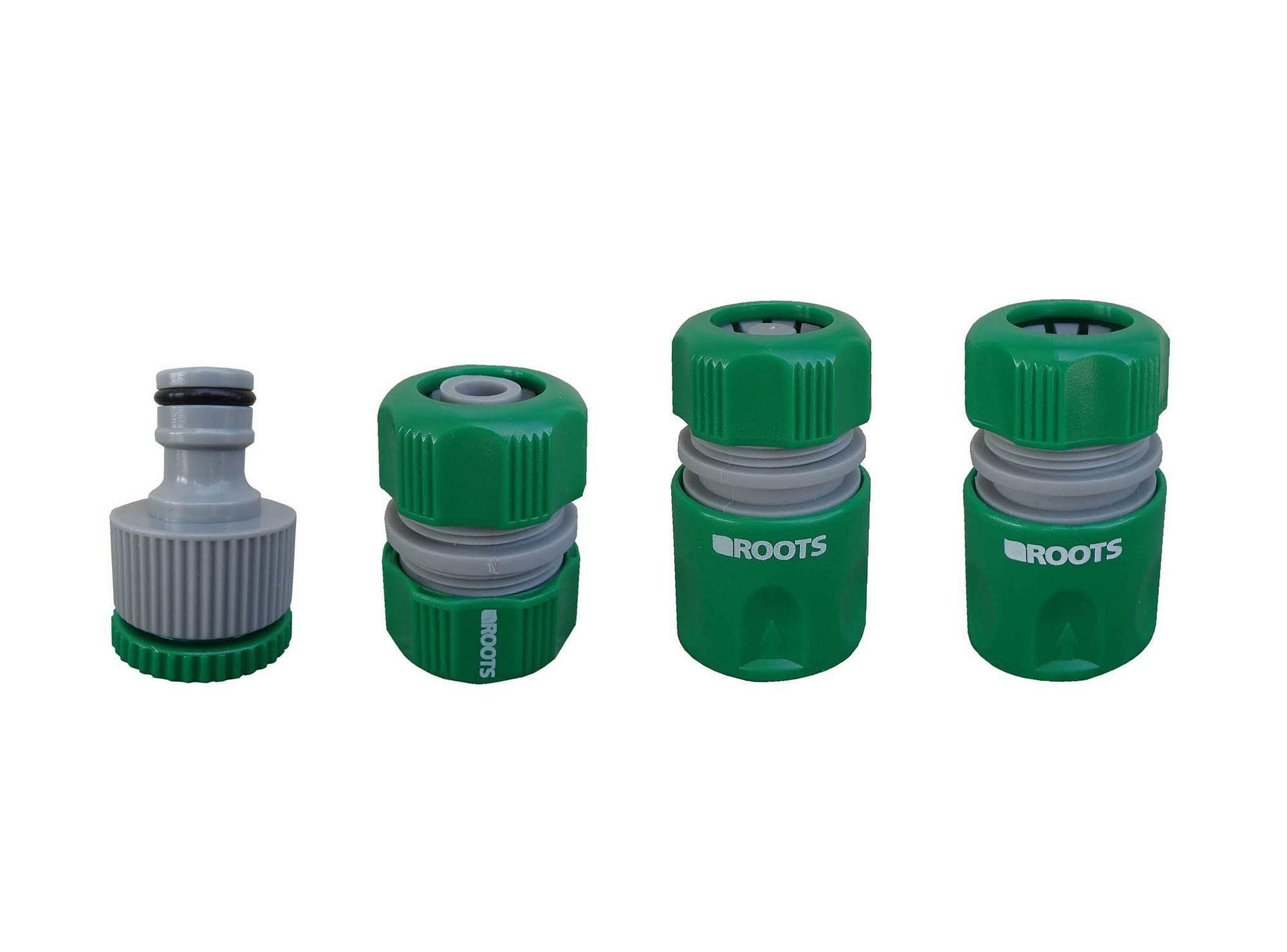 Set de acoples  Unión conector 1/2’’ y 3/4’’ Roots-0
