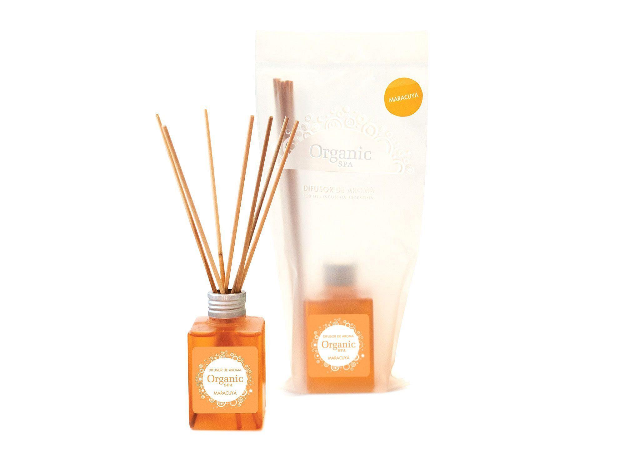 Difusor ambiental 120 ml maracuyá Organic Spa-0