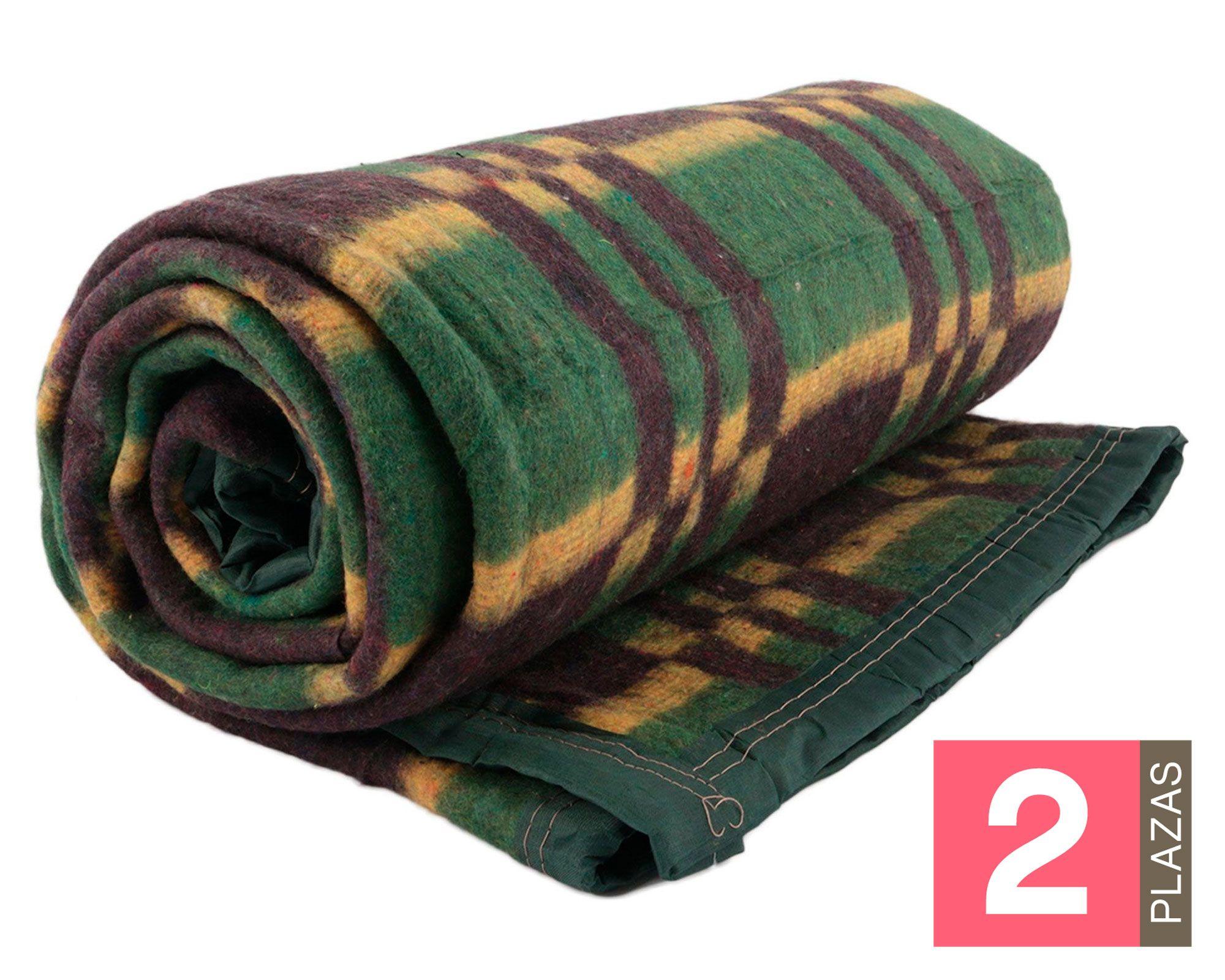 Frazada escocesa 2 plazas Eco 2 unidades Zahr-0