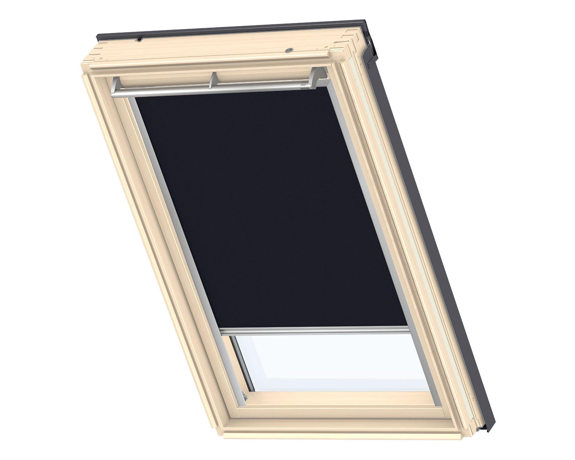 Cortina blackout SK08 azul marino Velux-0