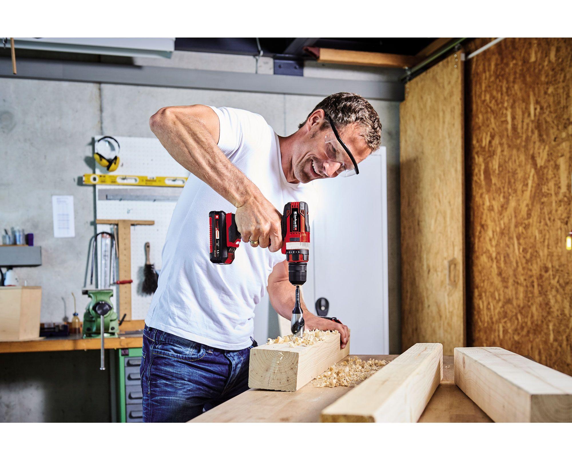 Taladro inalámbrico 18V 13mm TE-CD 18/40 Li-Solo Einhell-5