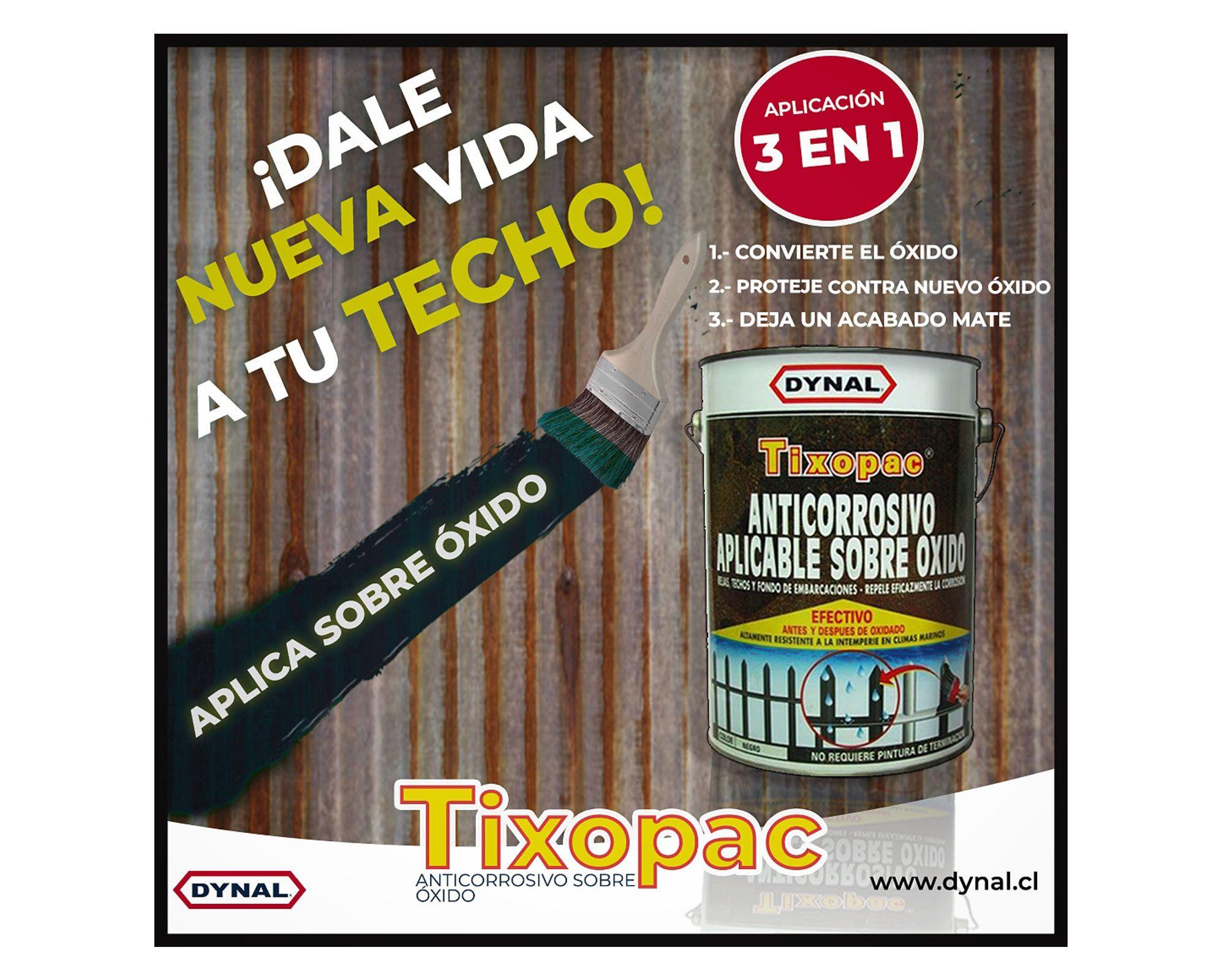 Anticorrosivo 1 galón Tixopac negro Dynal-3