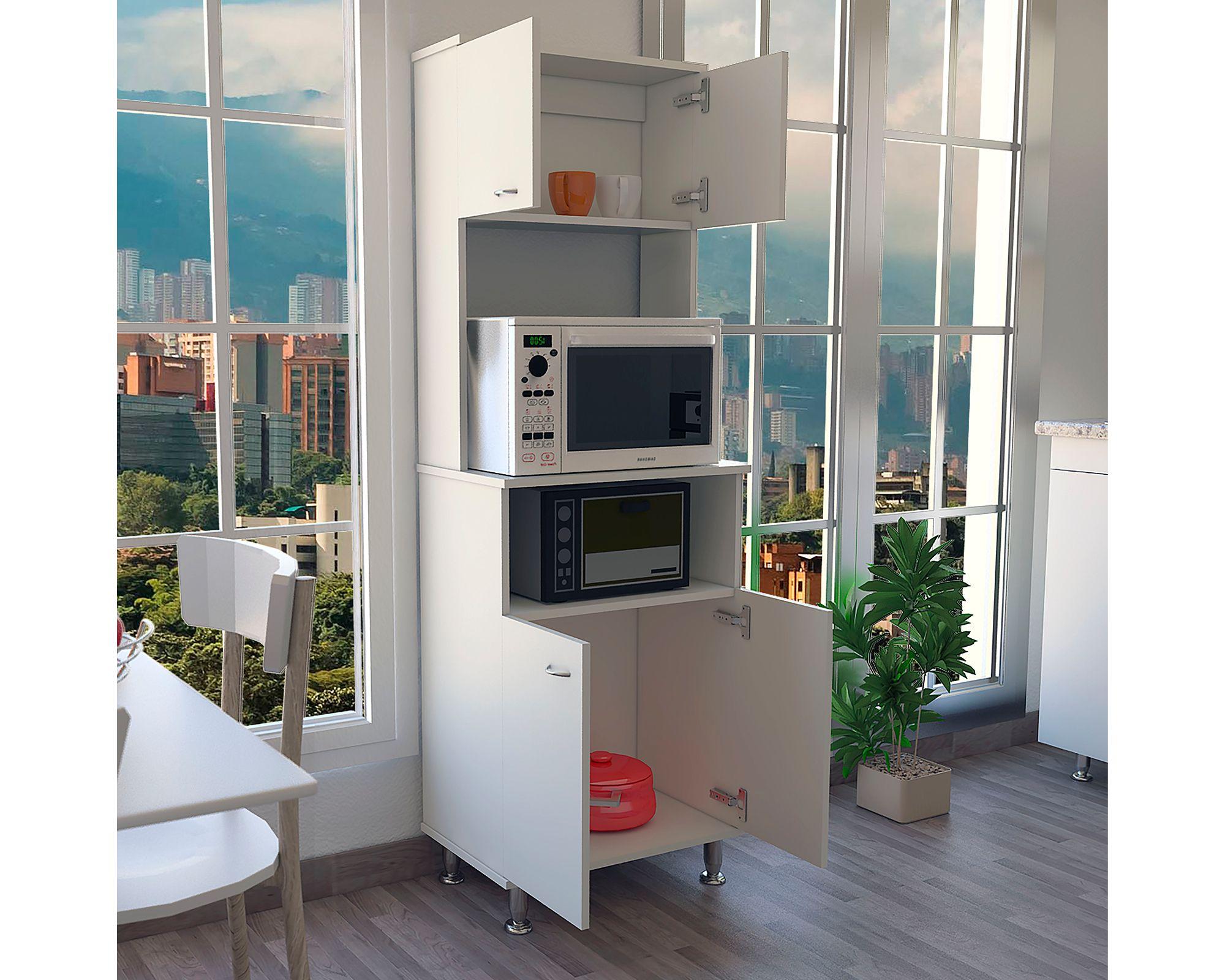 Kit cocina 4 puertas Kitchen54 blanco TuHome-7