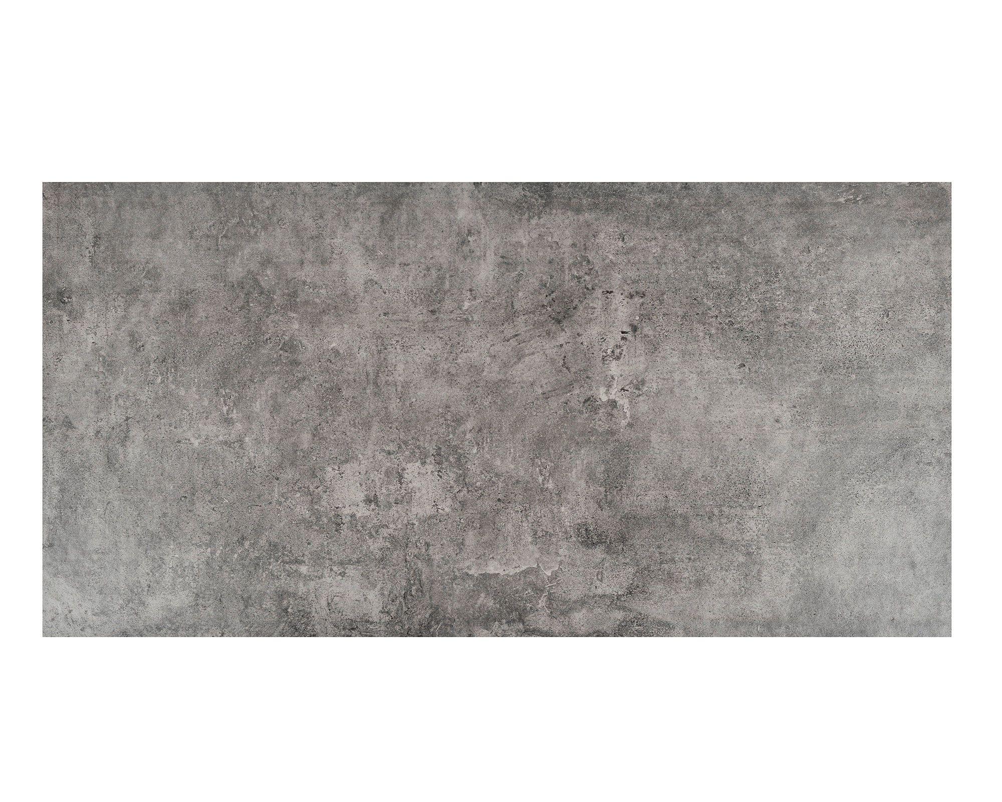 Porcelanato 45x90 cm 1.215 m2 Concreto cemento gris oscuro Baldara-0