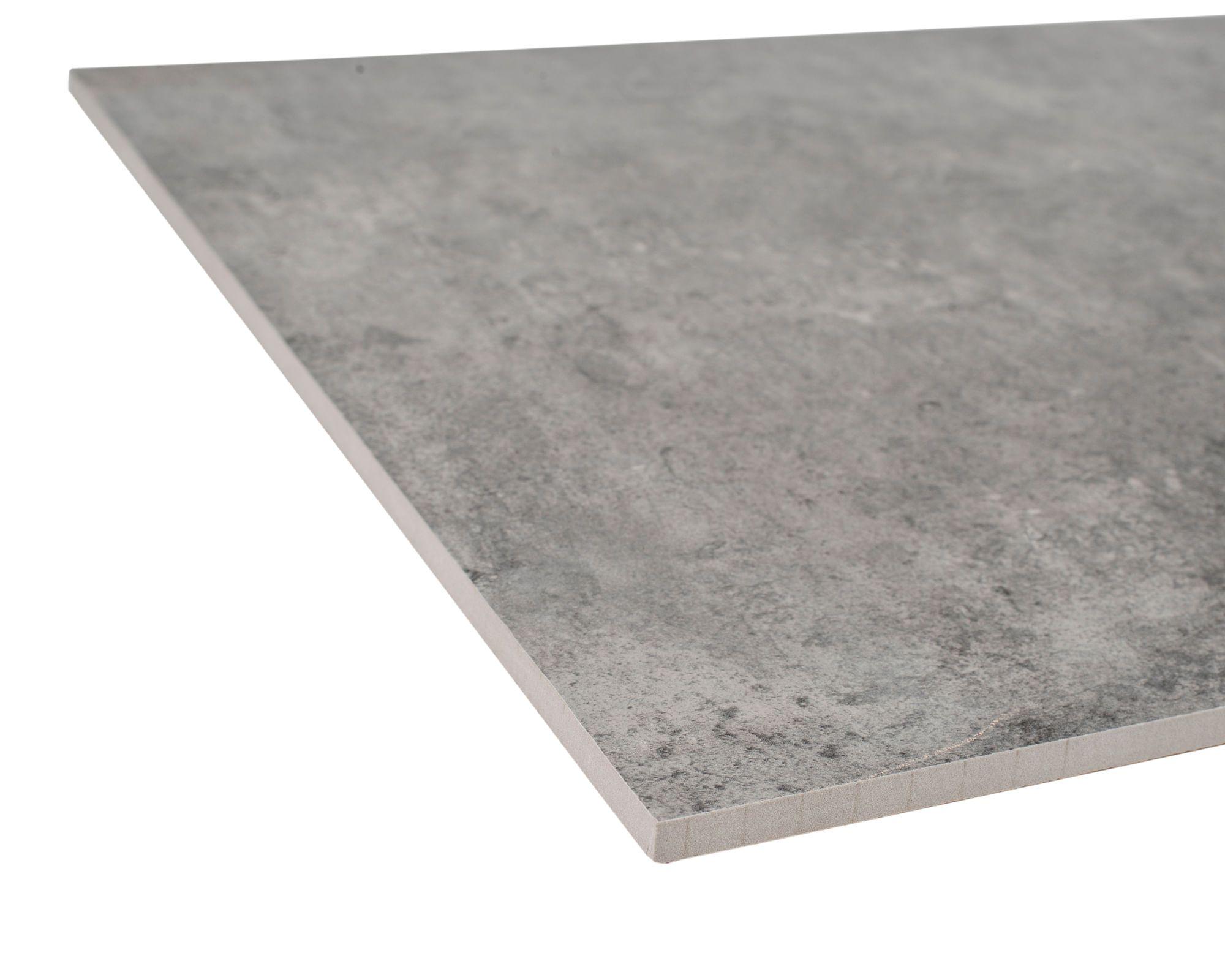Porcelanato 45x90 cm 1.215 m2 Concreto cemento gris oscuro Baldara-1