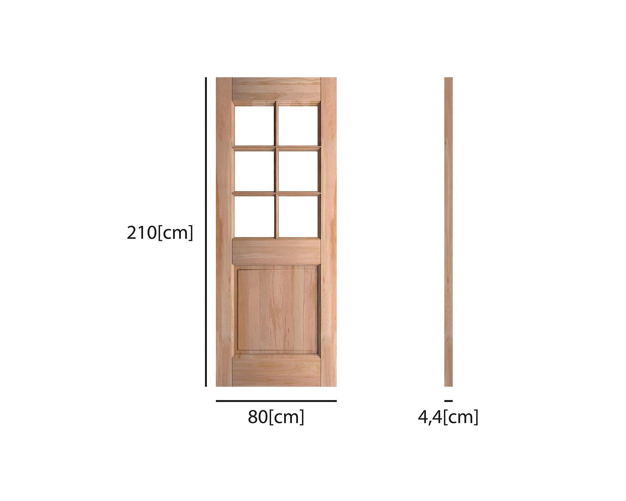 Puerta Lenga Charlotte 80x210 cm-3