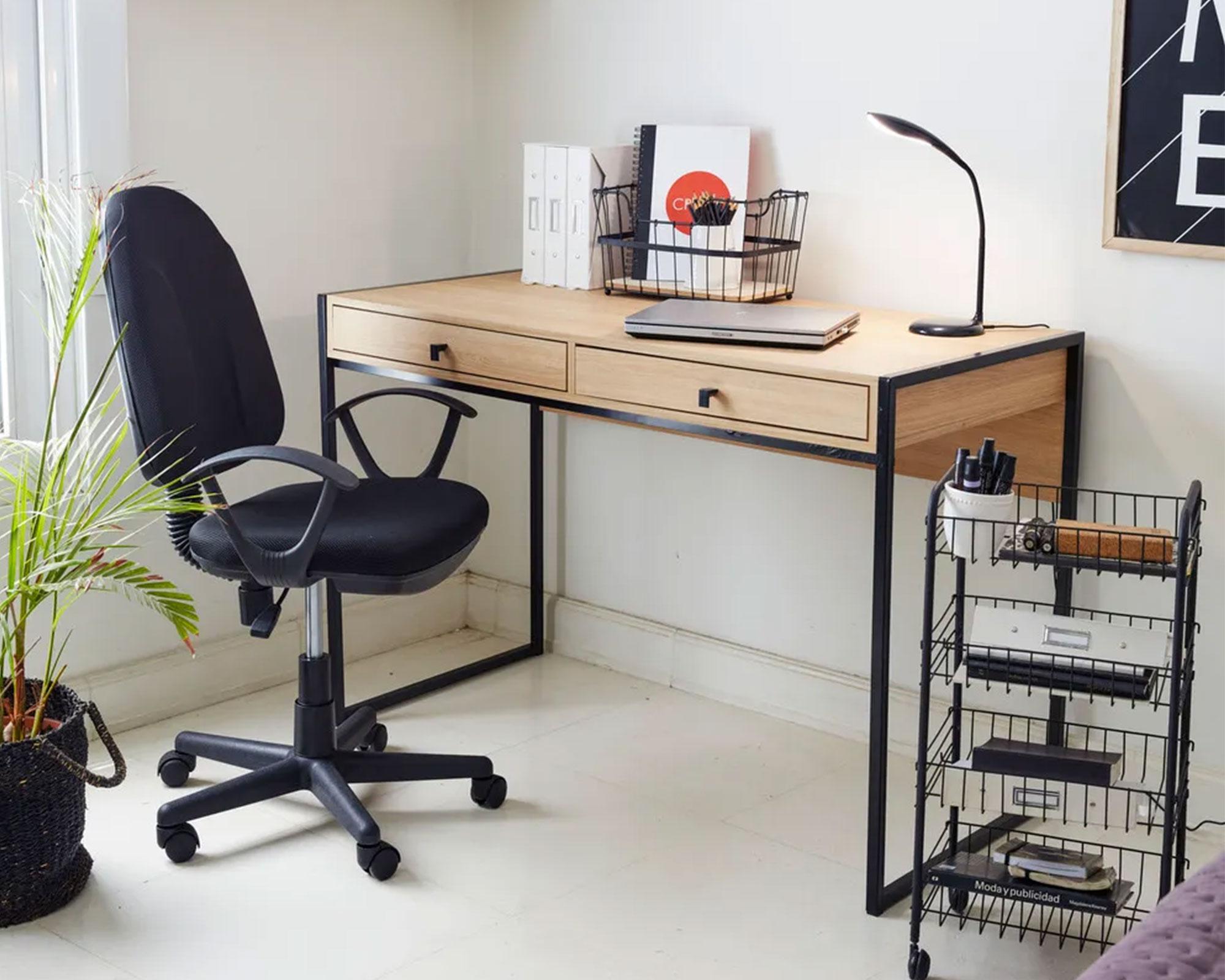 Silla de escritorio Work negro M+Design-6