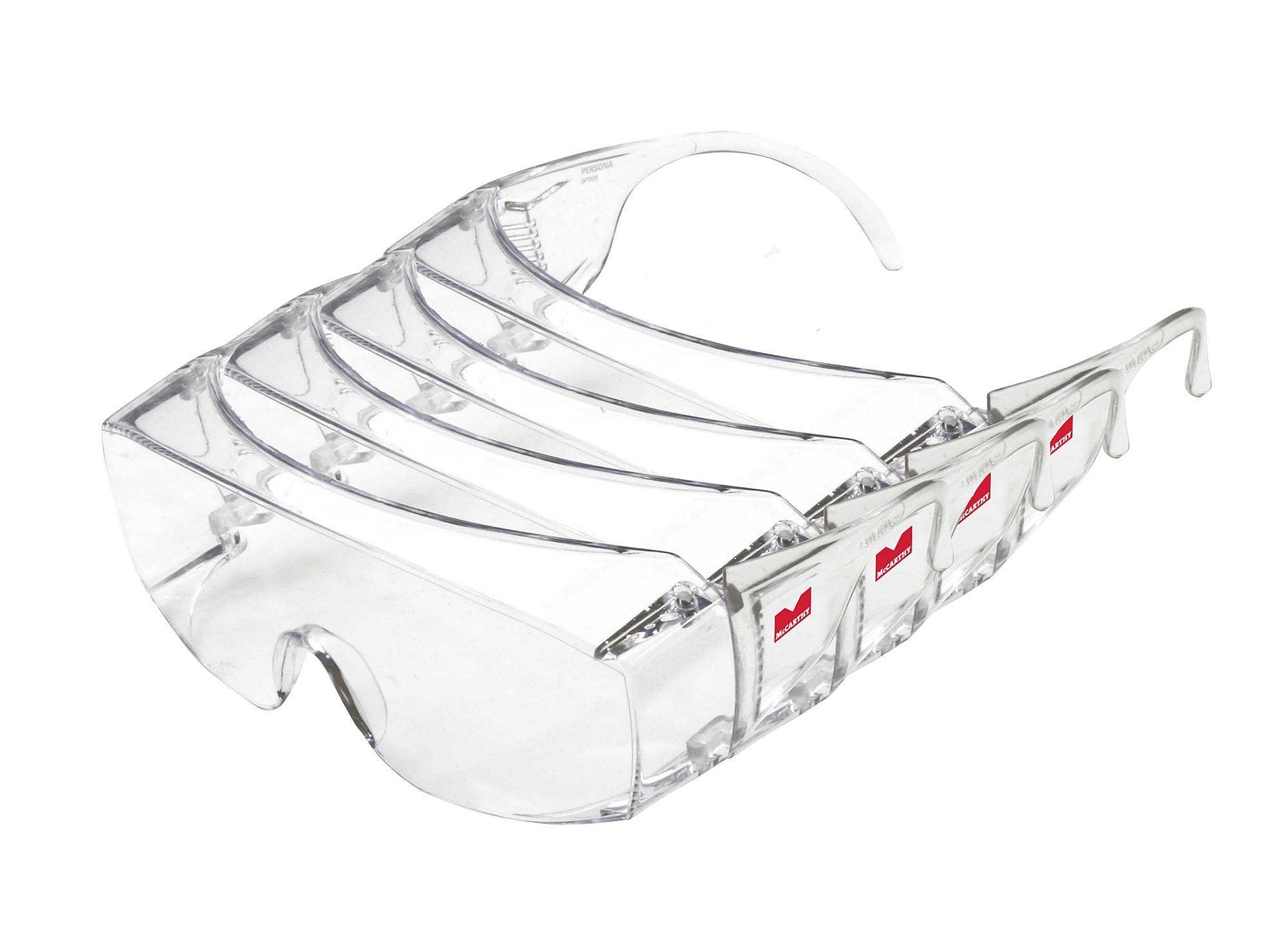 Pack 4 lentes de seguridas persona claro McCarthy-0