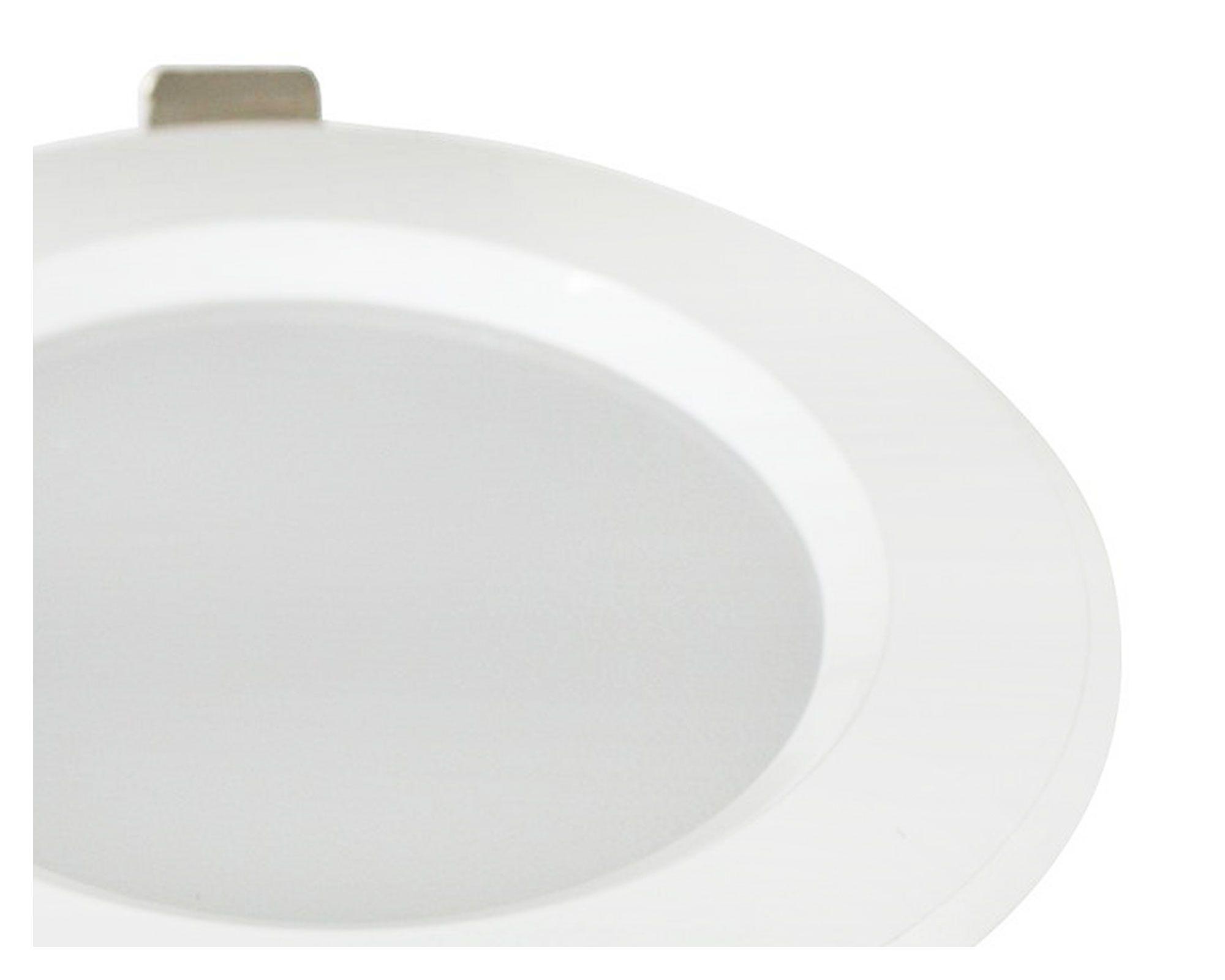 Foco embutido 11,6 cm 1L LED luz cálida blanco Drl-2