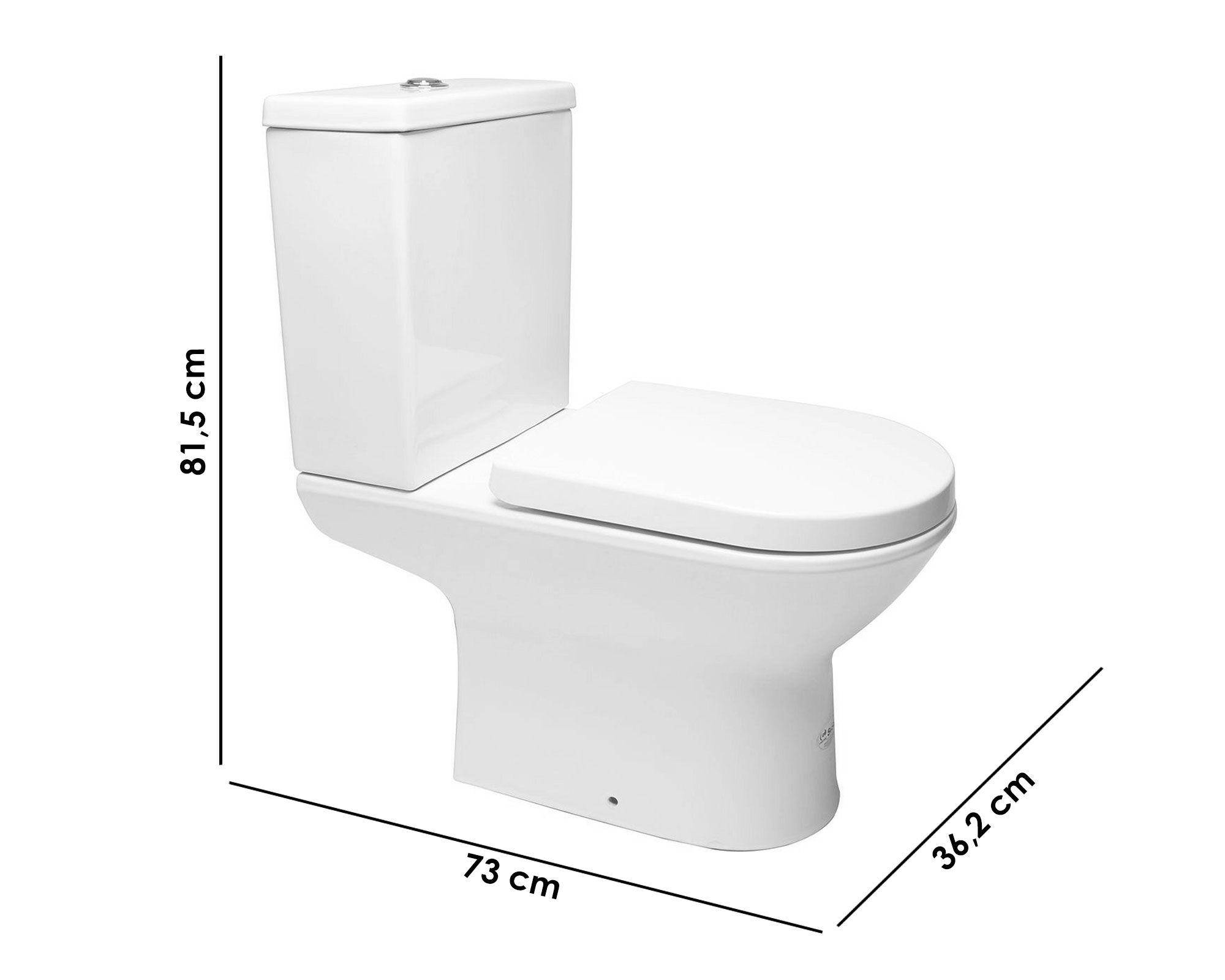 WC eco dual flush cierre suave Verso Fanaloza-1