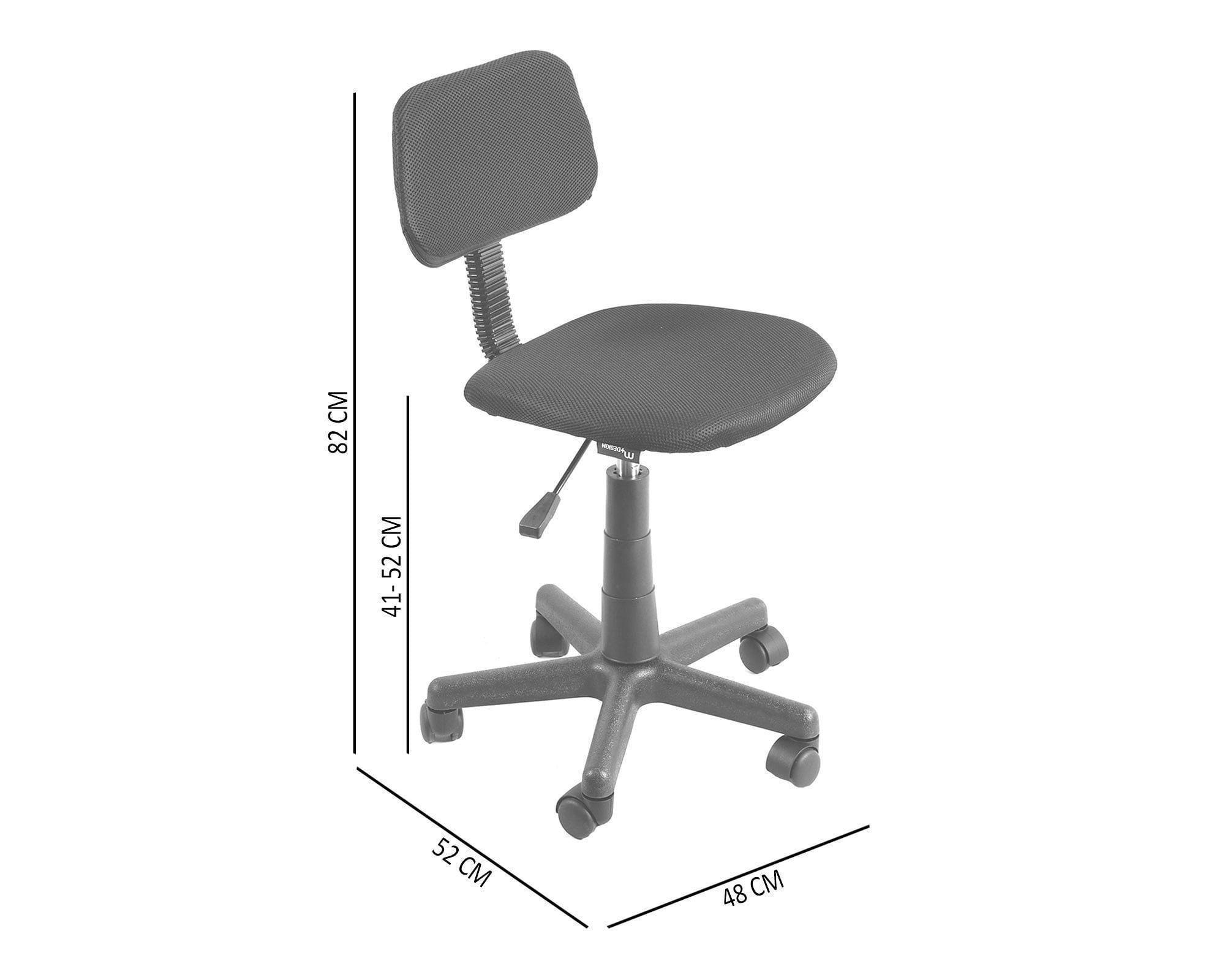 Silla de escritorio sin brazo M+Design-3