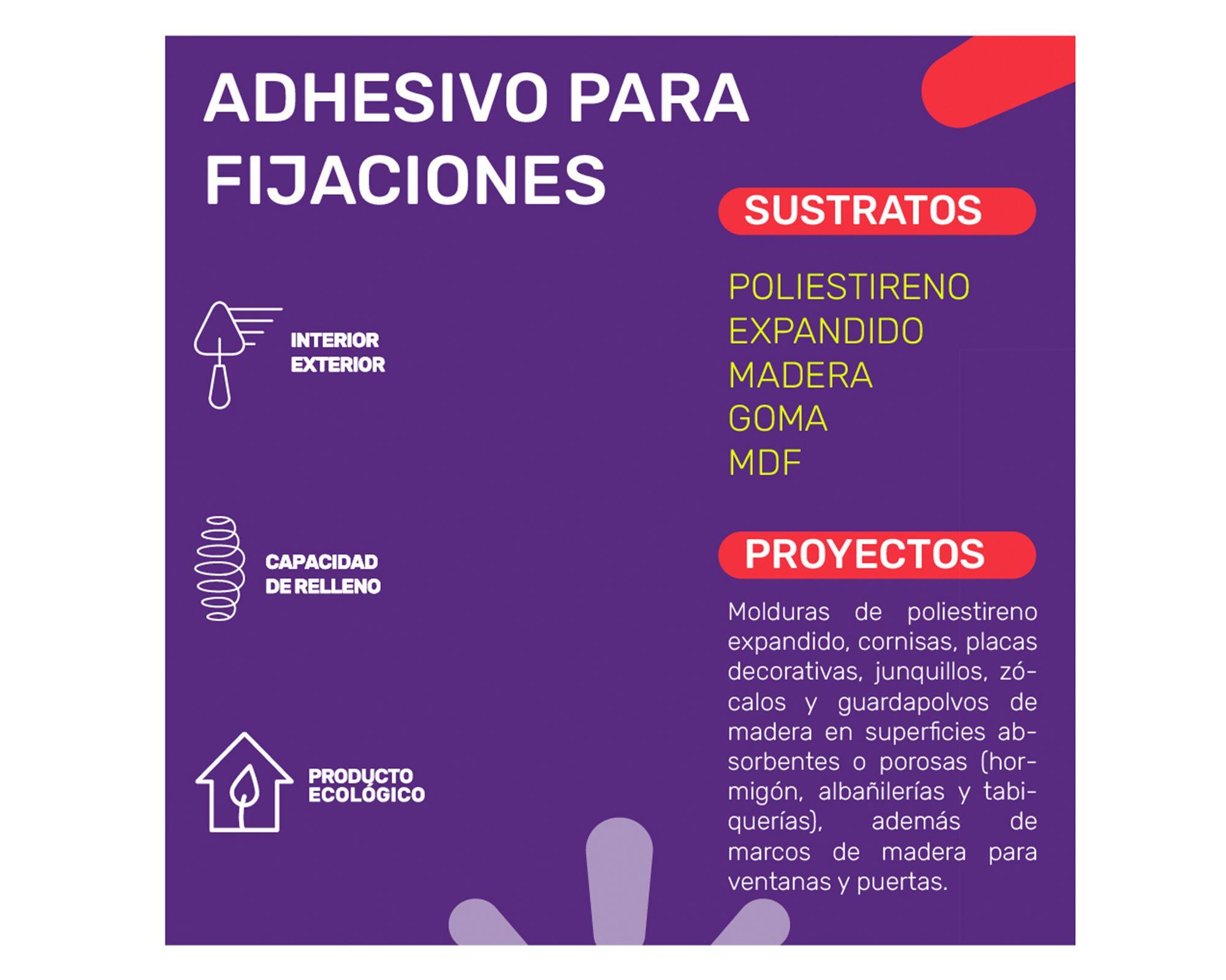 Adhesivo de montaje 370 gr blanco-2
