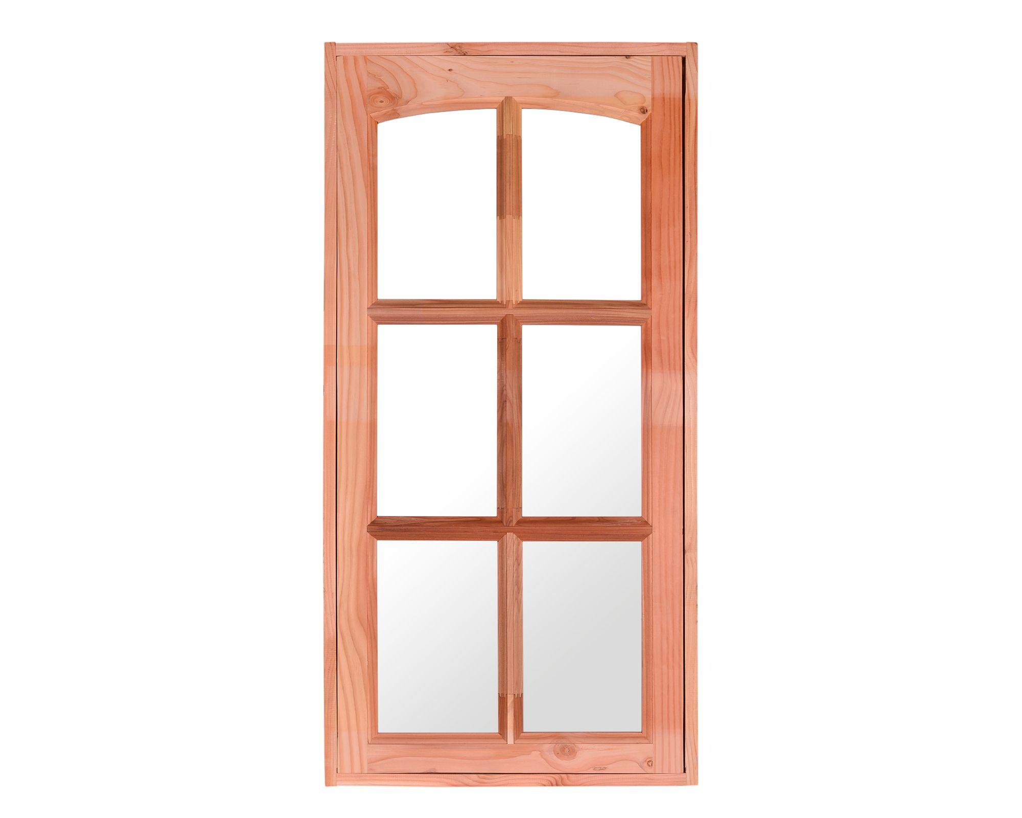 Ventana Madera 60x120 cm Pino oregón-4