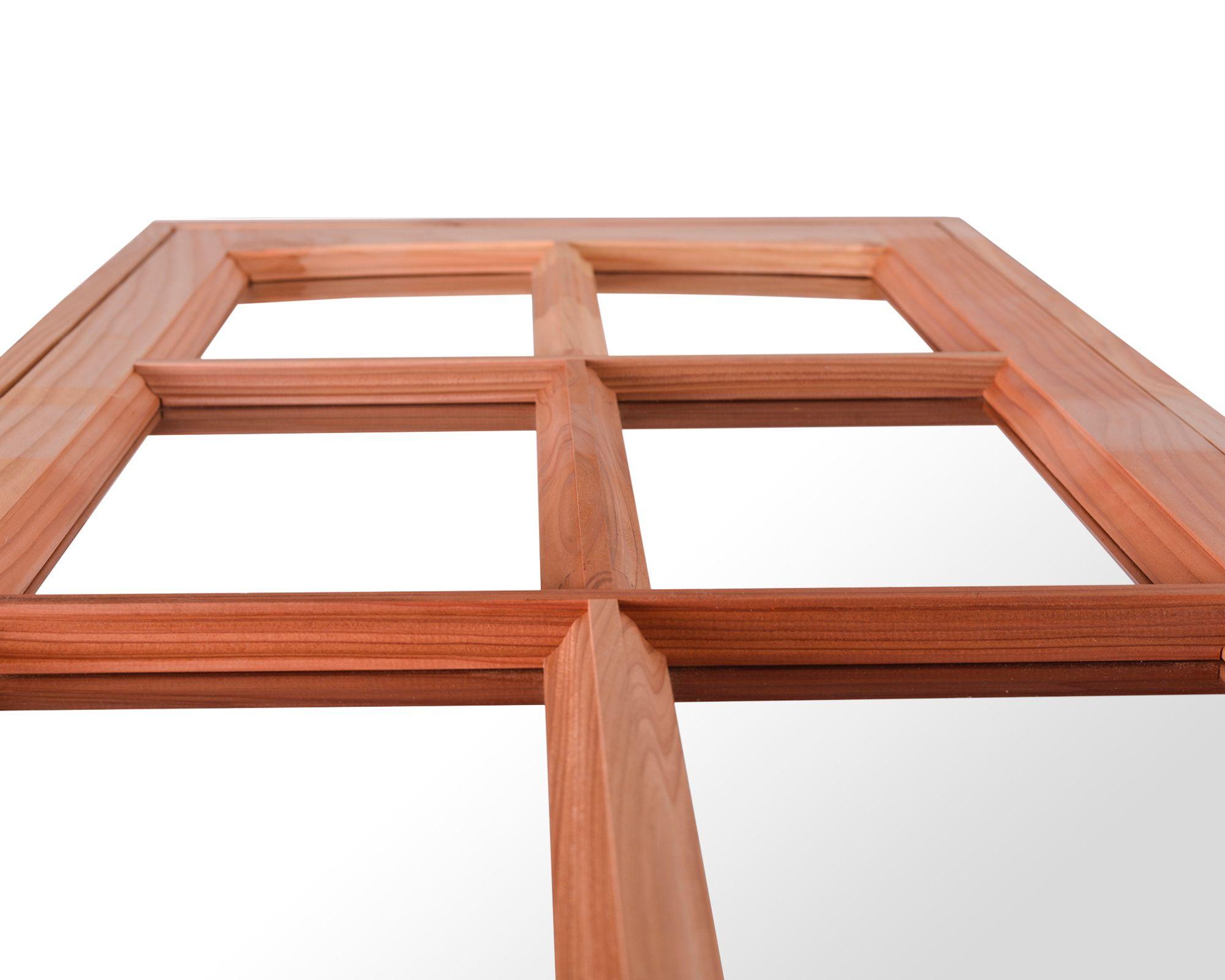 Ventana Madera 60x120 cm Pino oregón-6