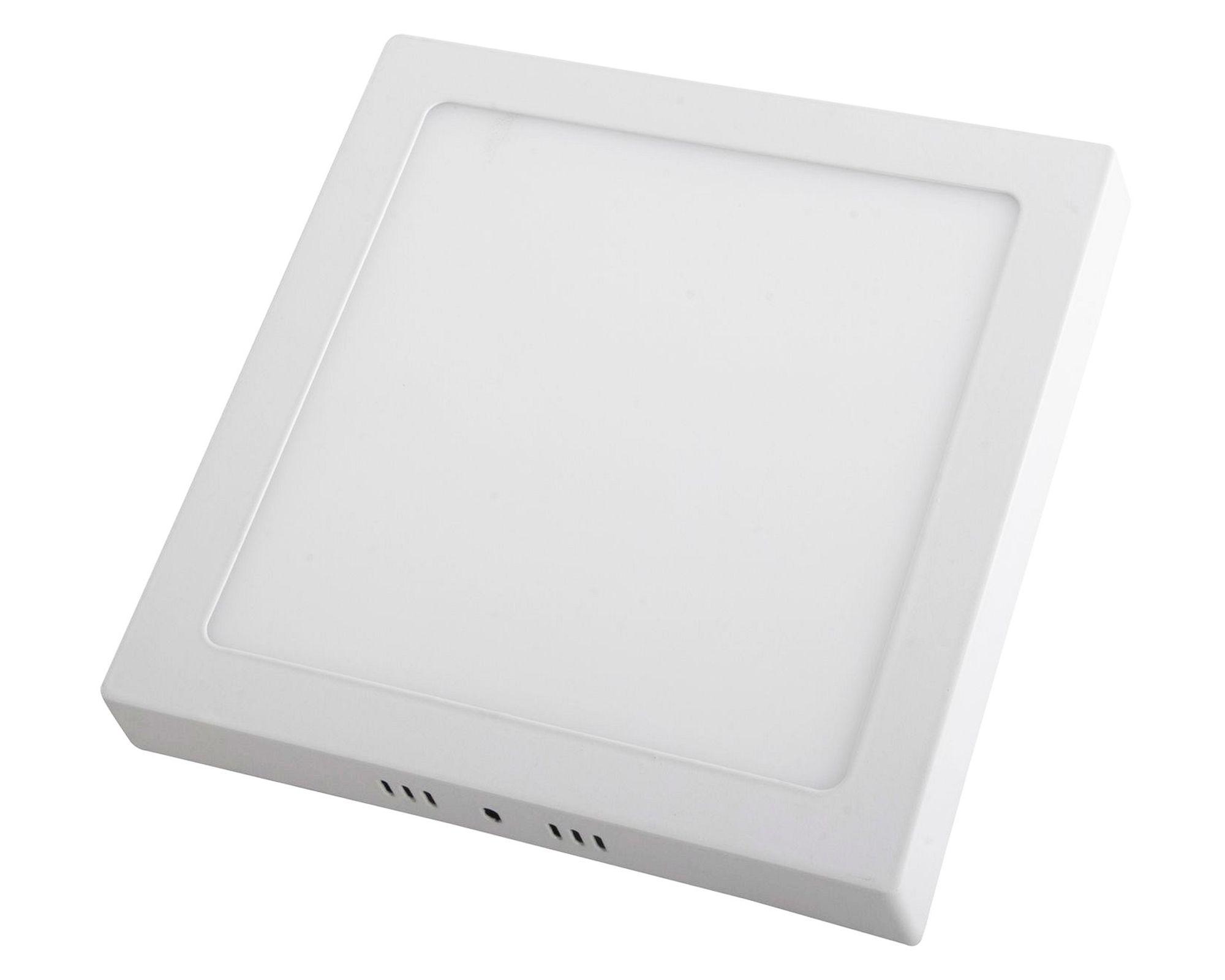 Foco panel LED Sobreponer Cuadrado 1 Luz 18W-5